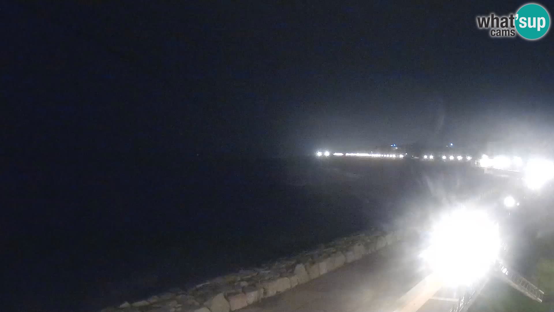 Webcam Caorle Ponente – Vue depuis les Marinai di Caorle