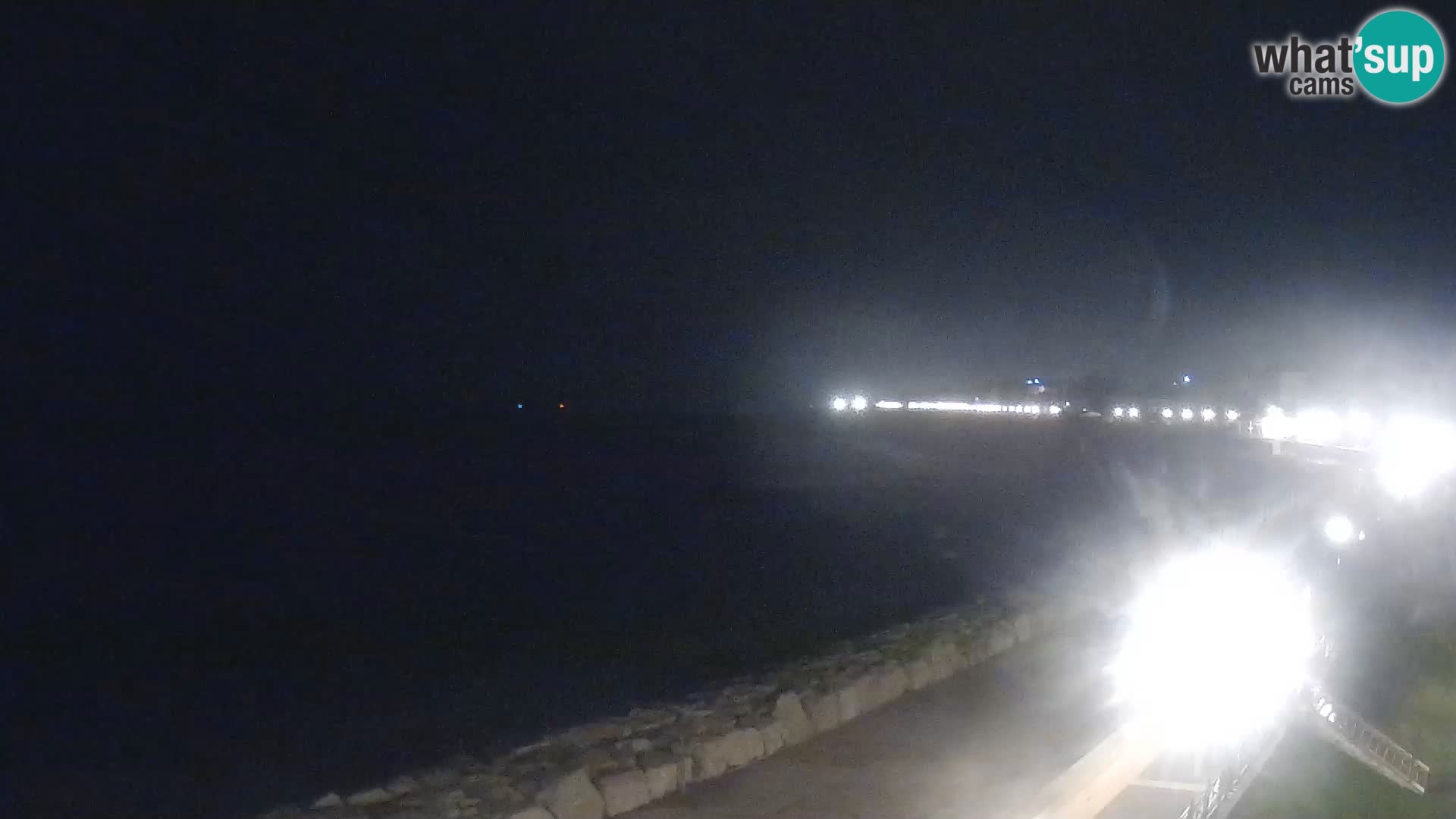 Webcam Caorle Ponente – Blick von Marinai di Caorle