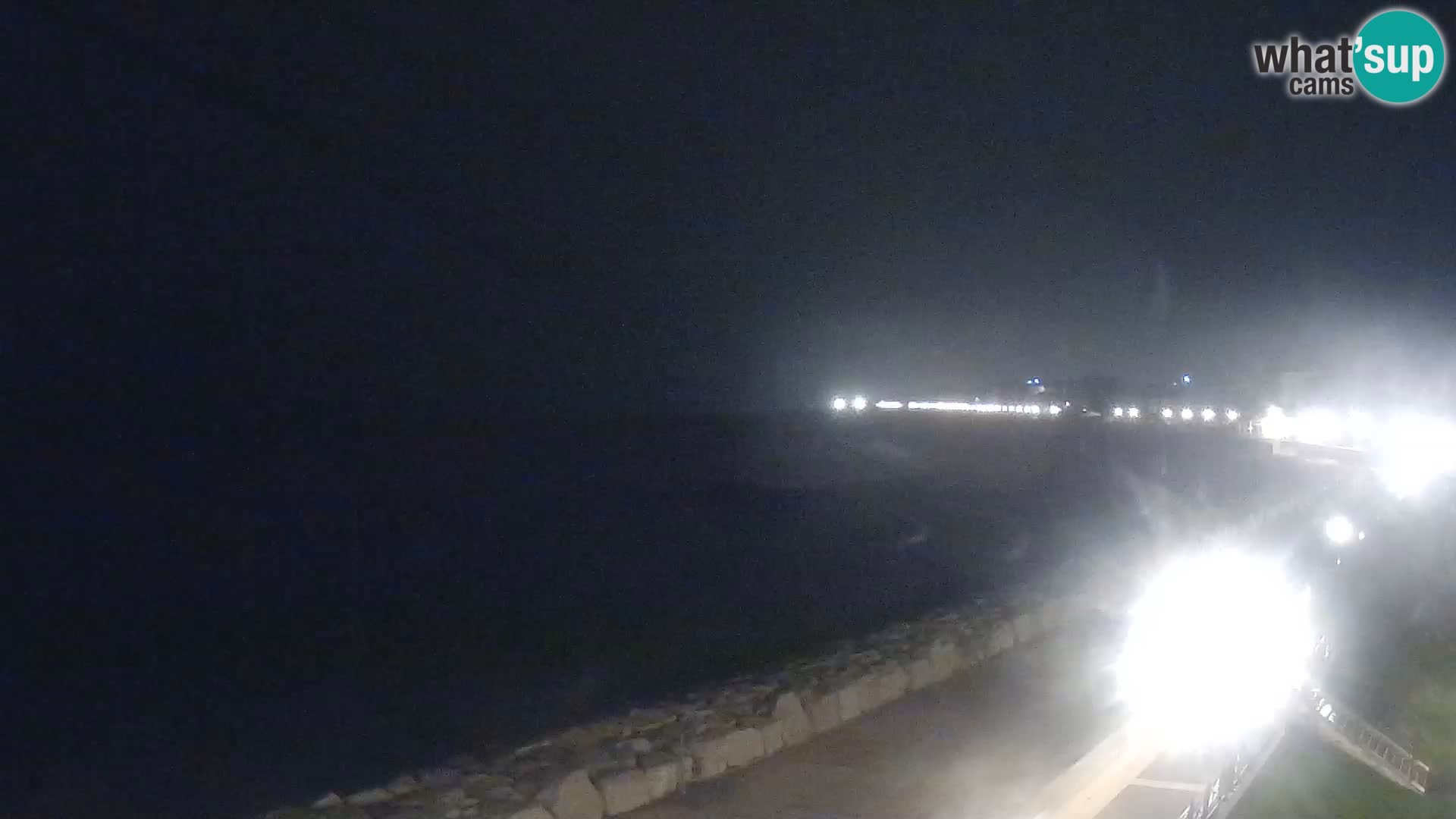 Webcam Caorle Ponente – Vue depuis les Marinai di Caorle