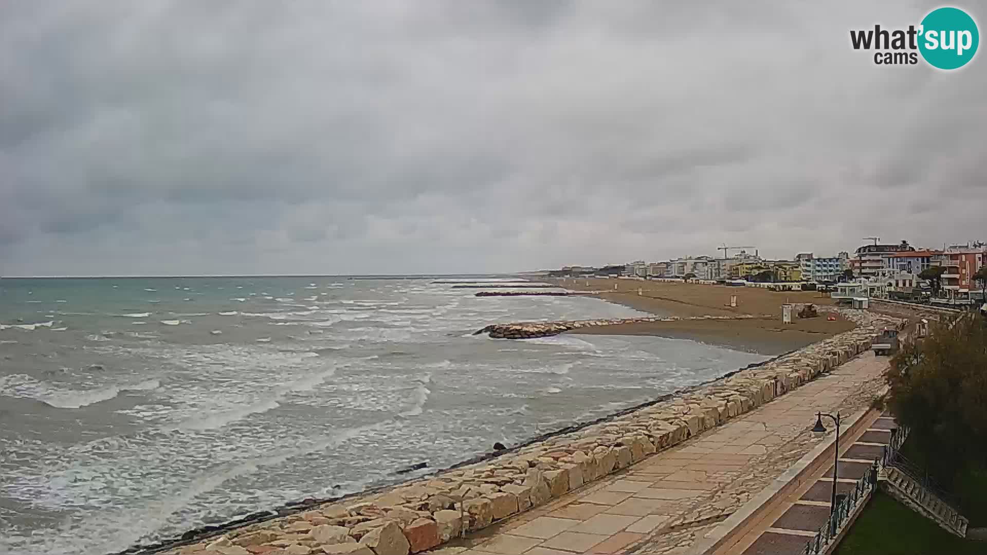 Webcam Caorle Ponente – panorama dall’ASS. Marinai di Caorle
