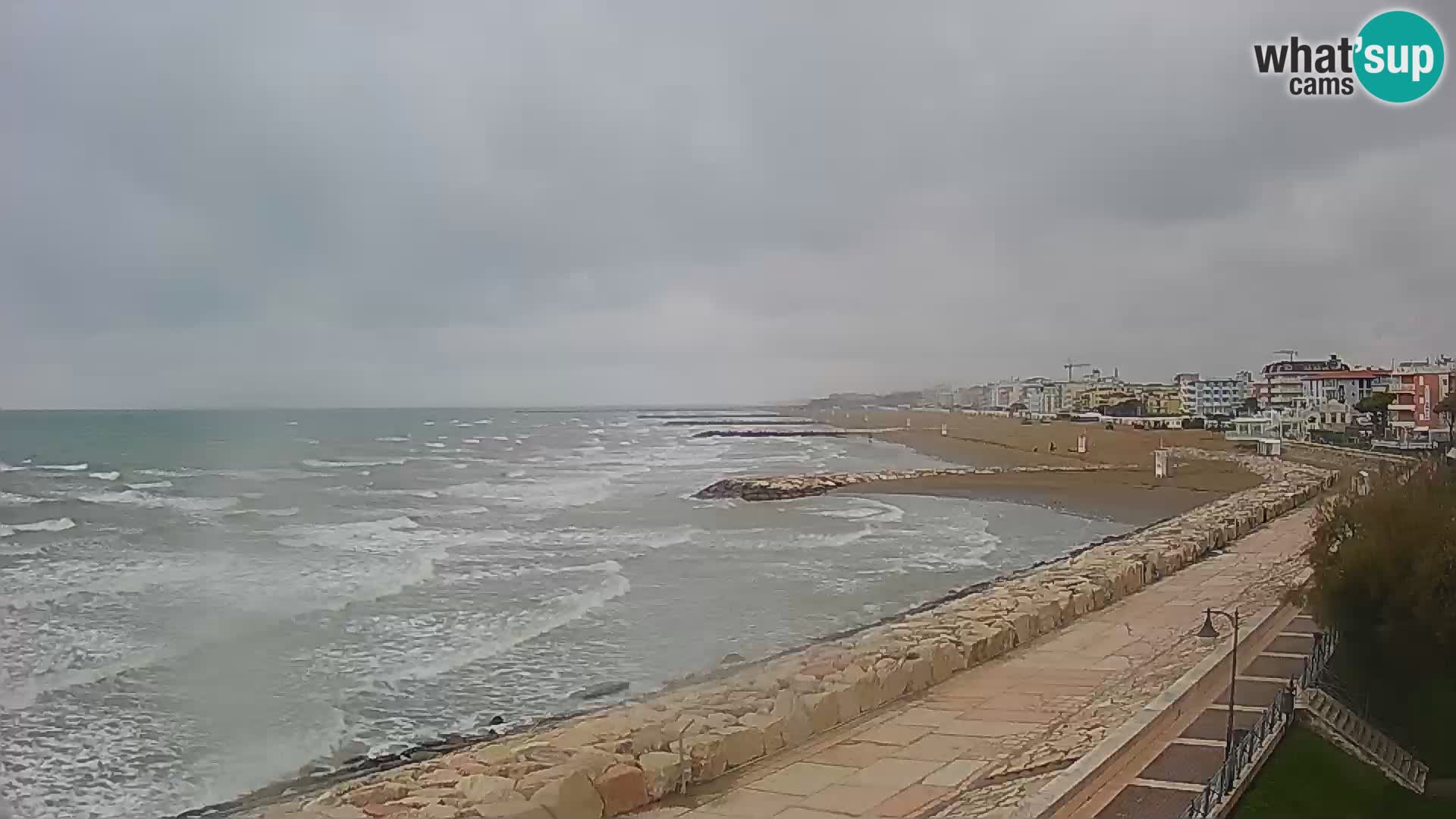 Webcam Caorle Ponente – View from Marinai di Caorle