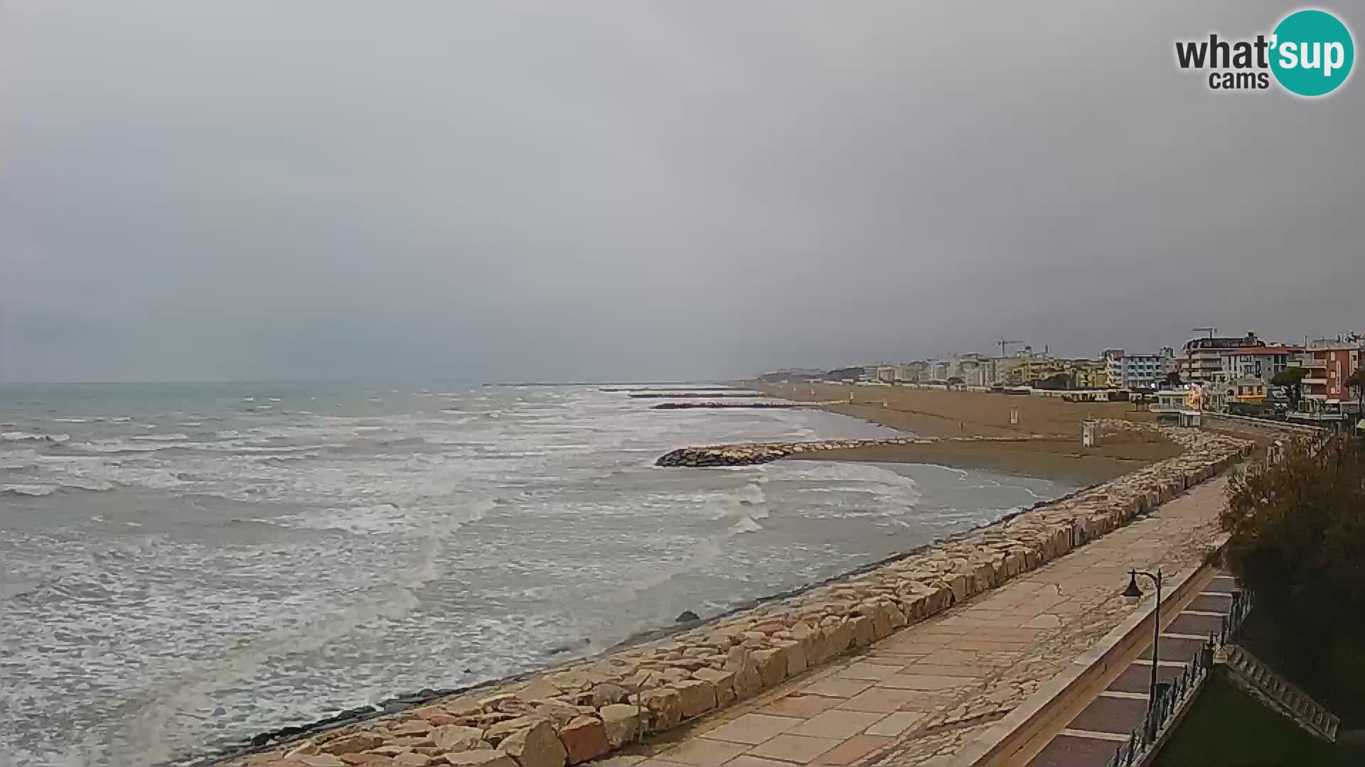 Webcam Caorle Ponente – View from Marinai di Caorle
