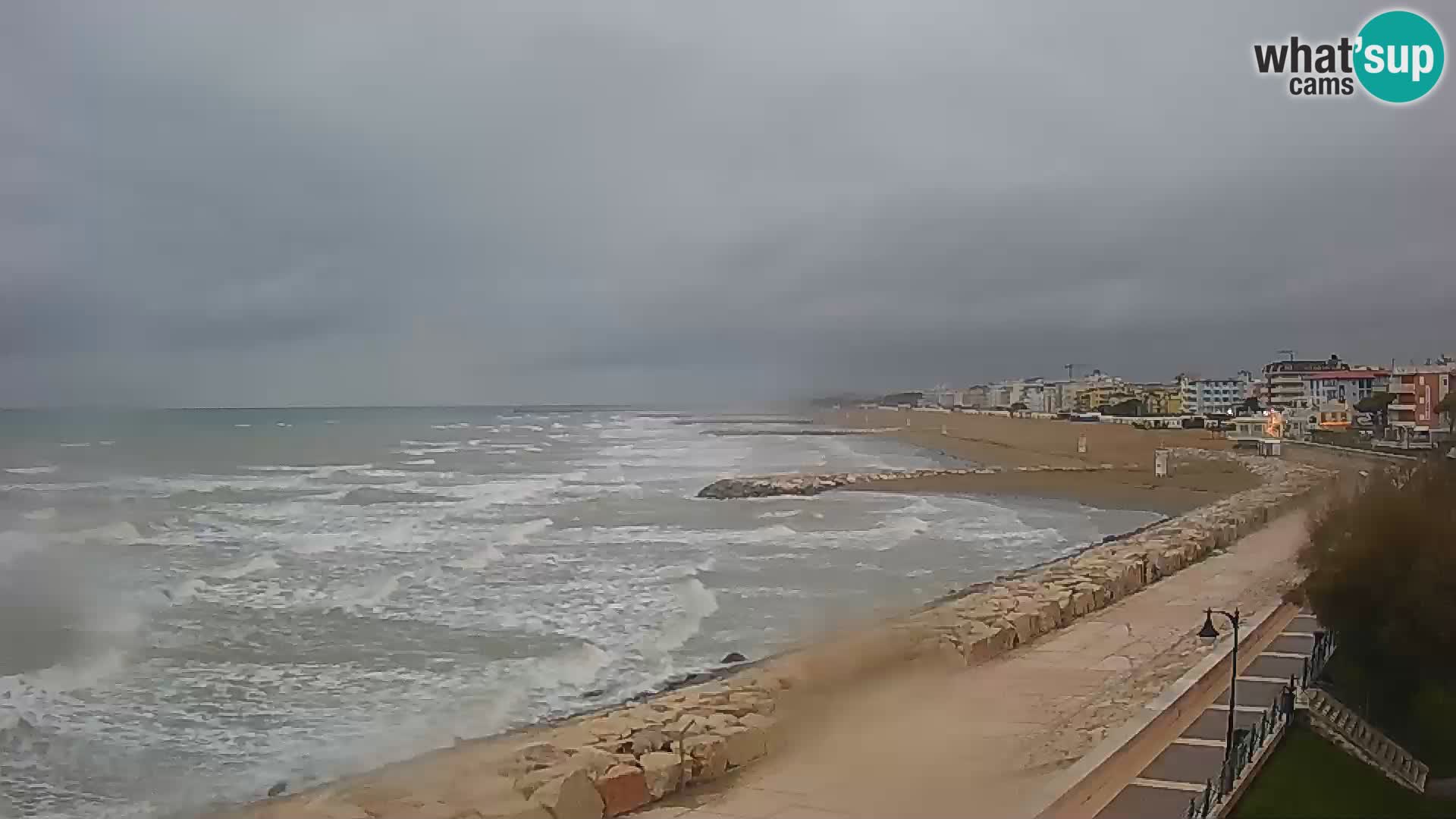 Kamera Caorle Ponente – Pogled iz “Marinai di Caorle”