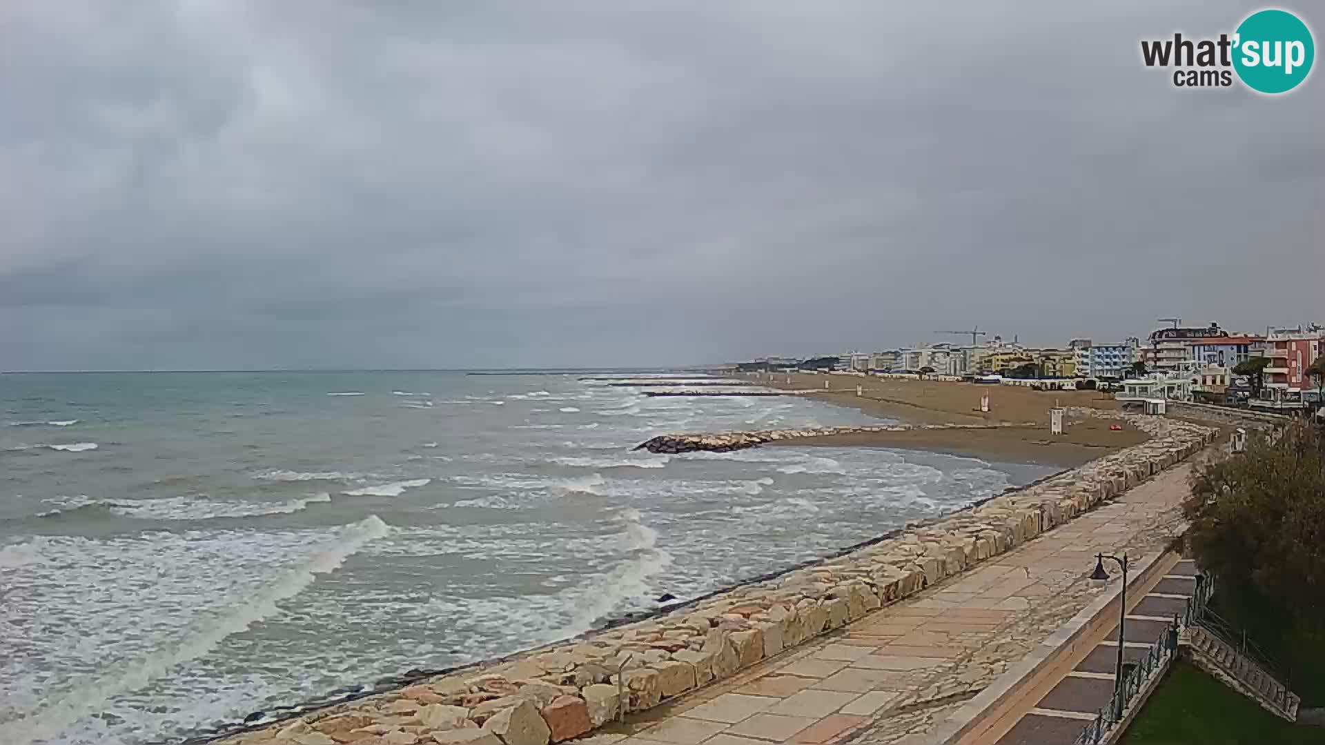 Webcam Caorle Ponente – panorama dall’ASS. Marinai di Caorle