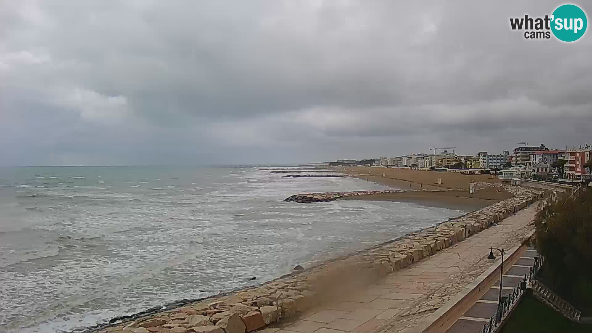 Webcam Caorle Ponente – panorama dall’ASS. Marinai di Caorle