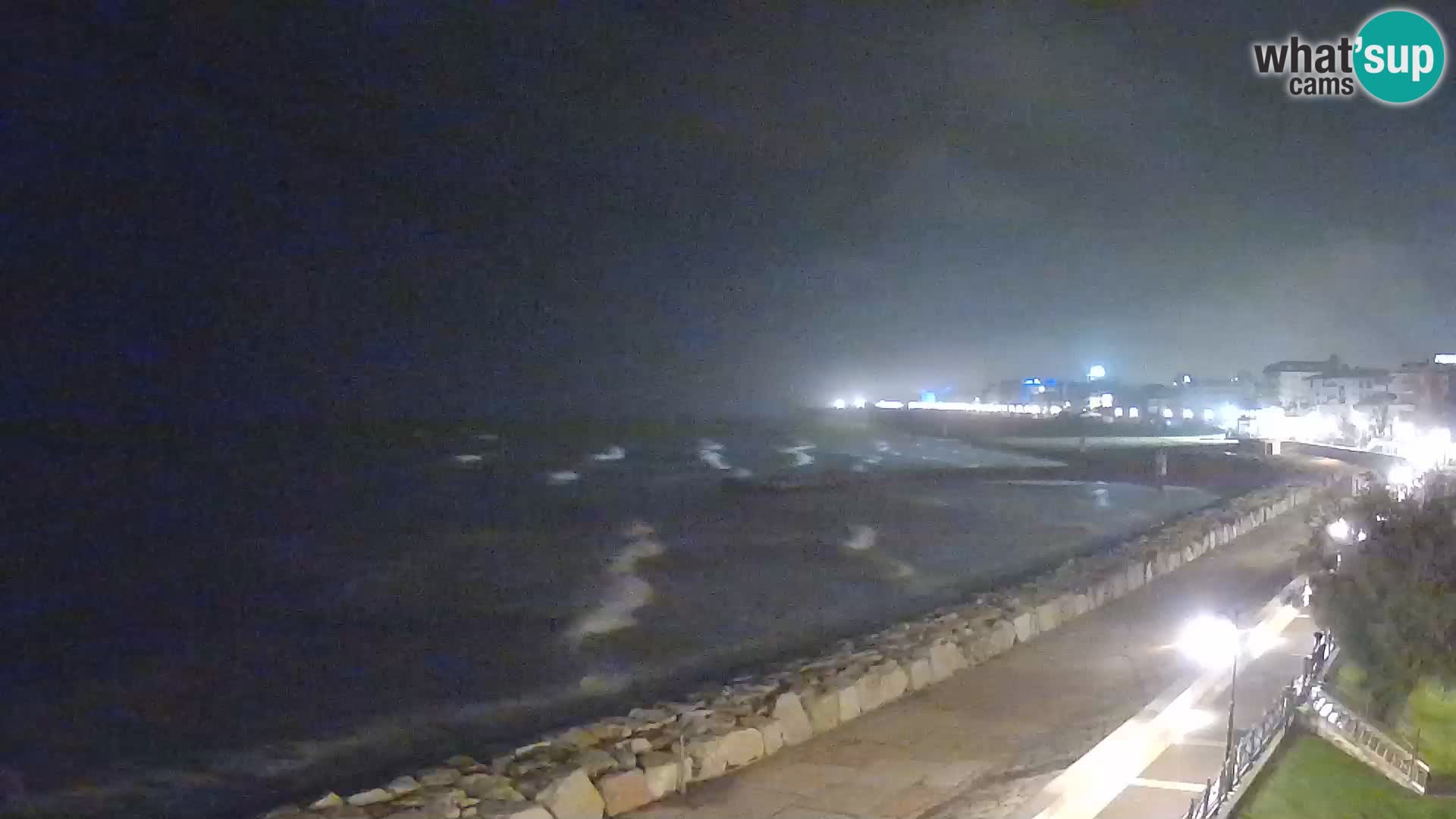 Webcam Caorle Ponente – Vue depuis les Marinai di Caorle