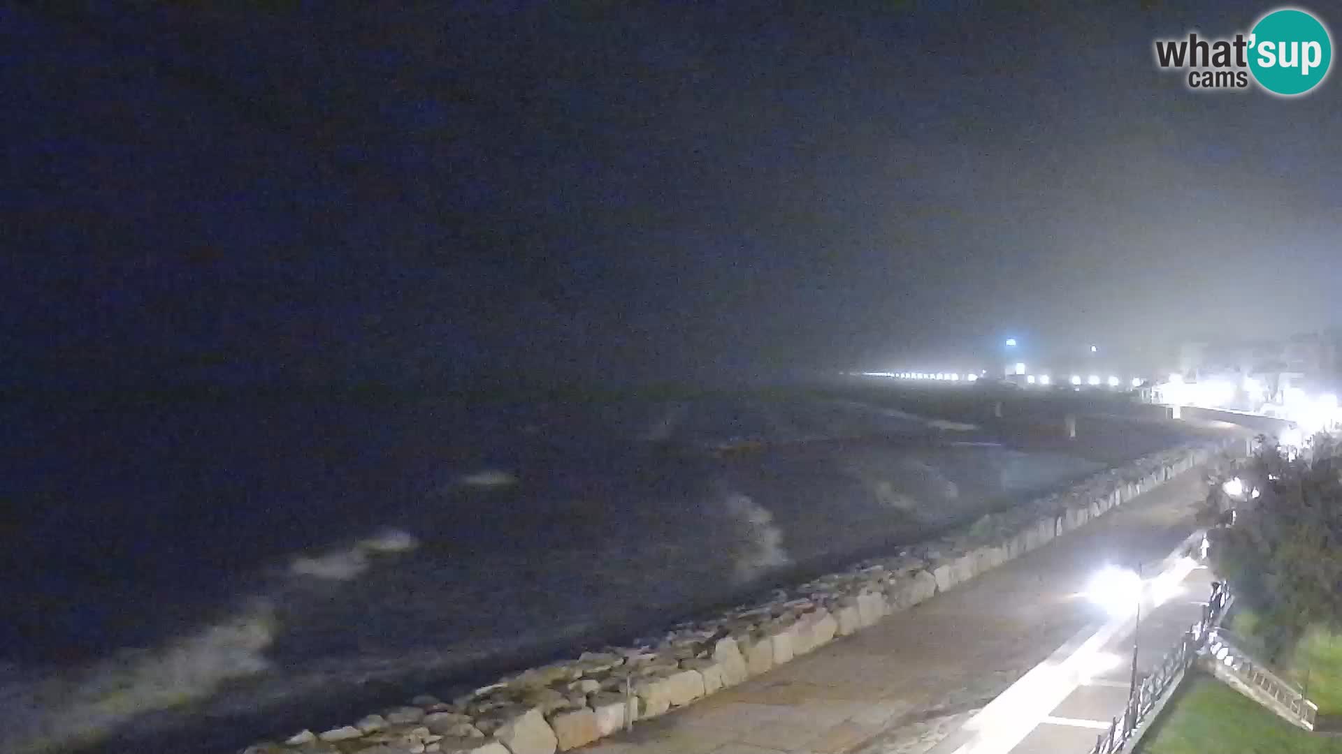Webcam Caorle Ponente – Blick von Marinai di Caorle