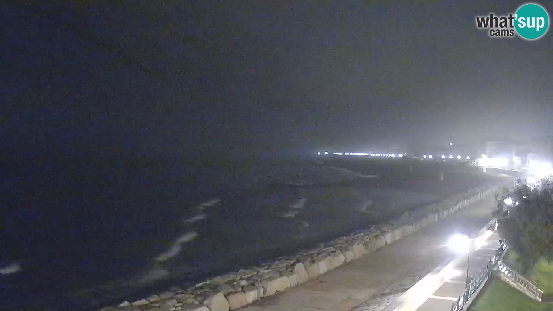 Webcam Caorle Ponente – Blick von Marinai di Caorle