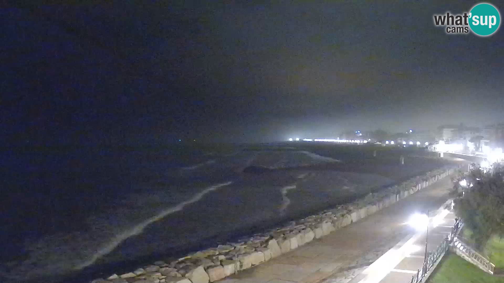 Webcam Caorle Ponente – Blick von Marinai di Caorle