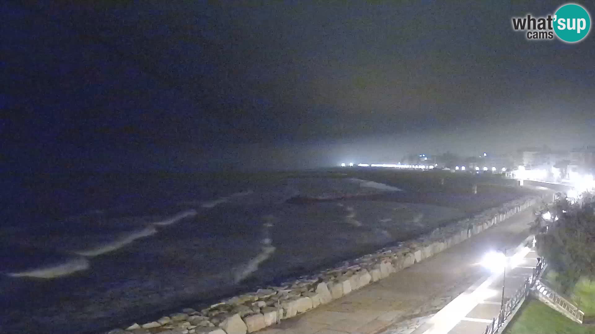 Webcam Caorle Ponente – Blick von Marinai di Caorle