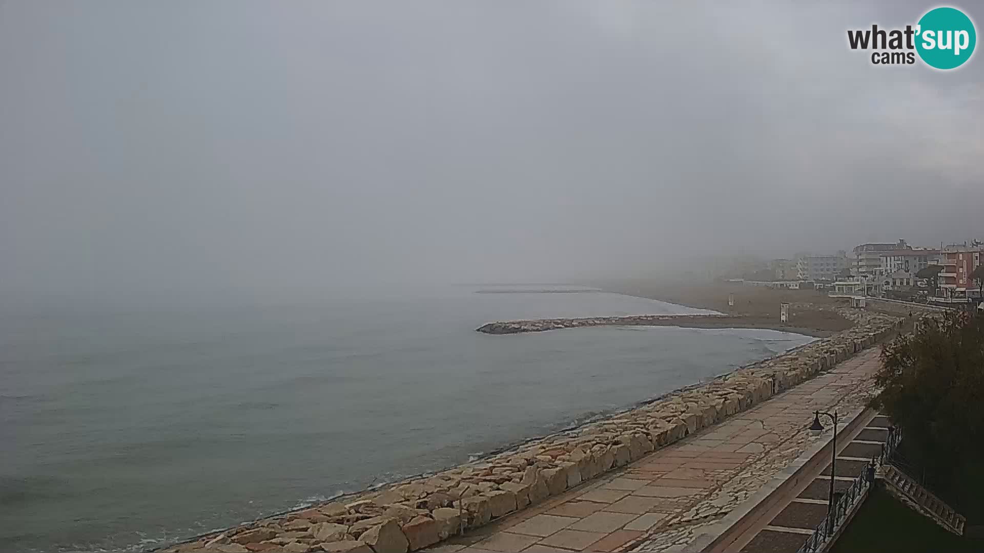 Webcam Caorle Ponente – Blick von Marinai di Caorle
