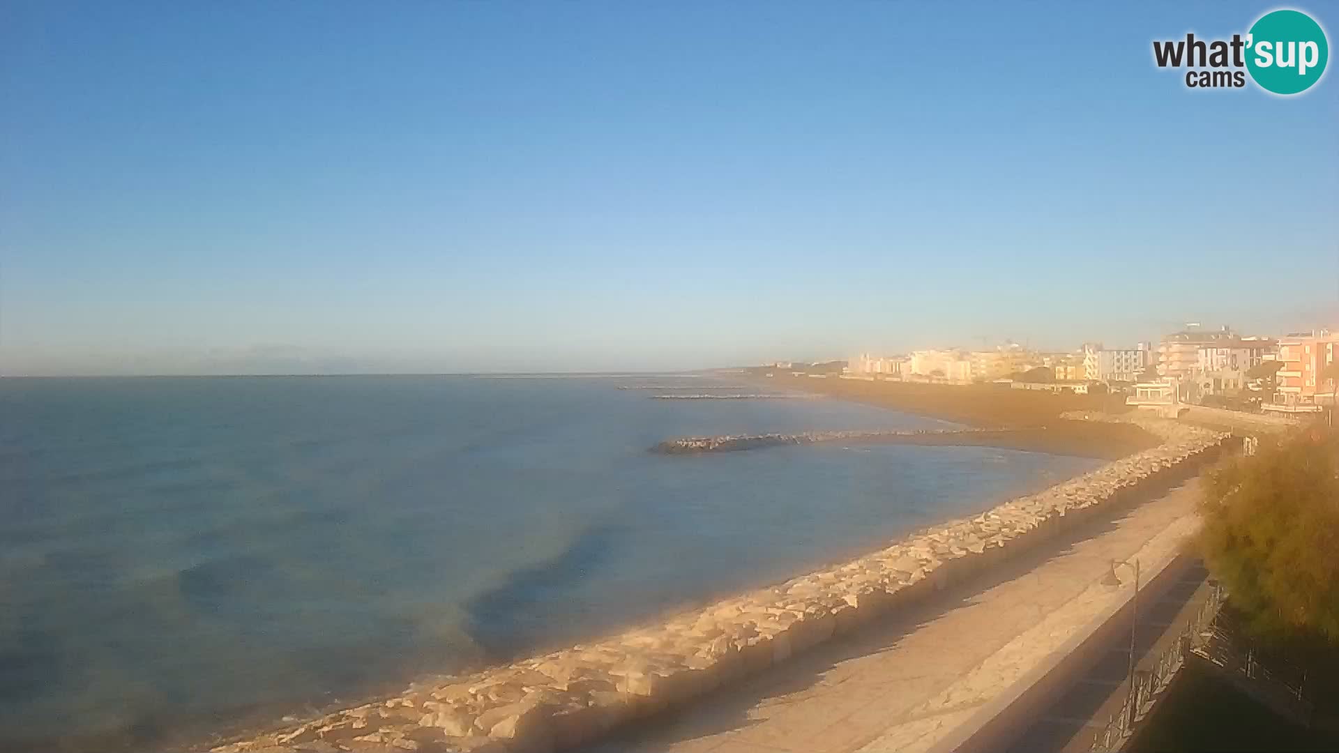 Webcam Caorle Ponente – View from Marinai di Caorle