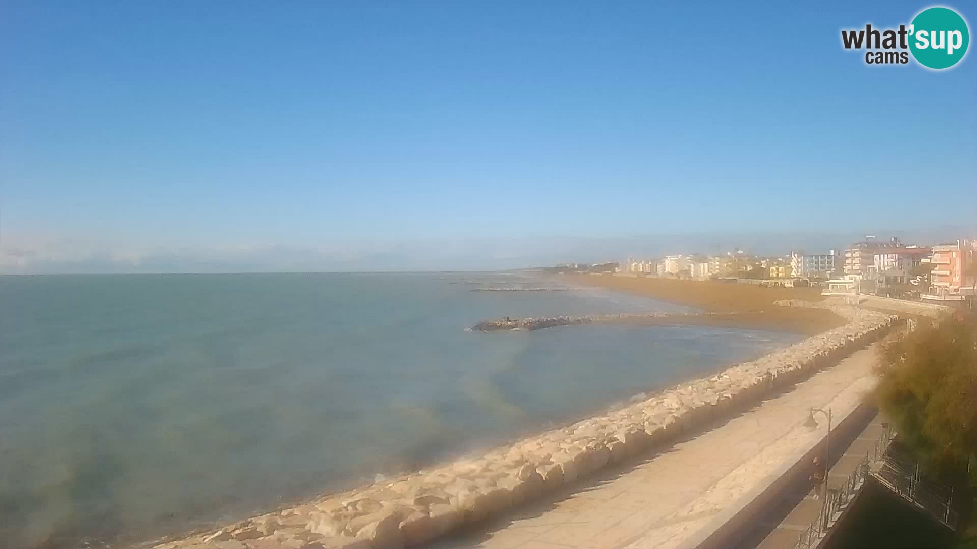 Kamera Caorle Ponente – Pogled iz “Marinai di Caorle”