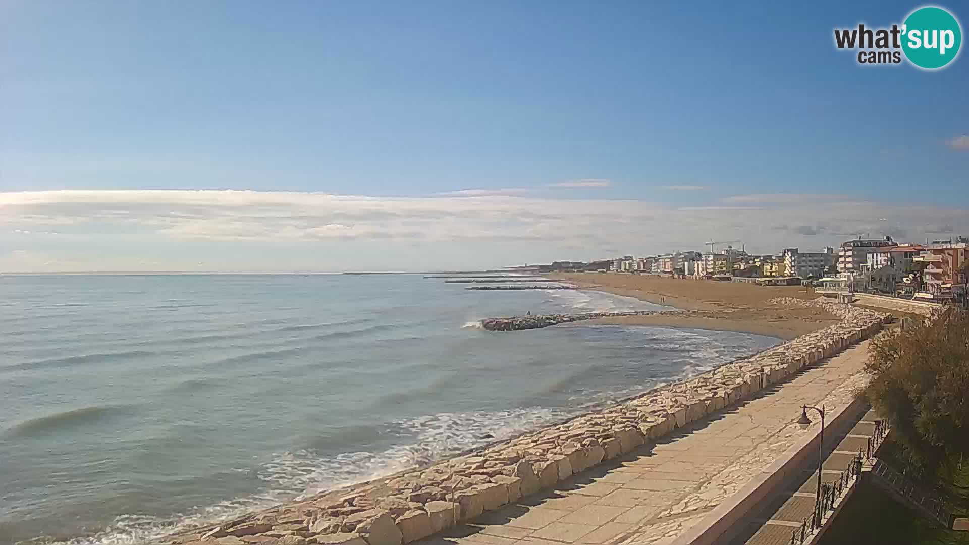 Webcam Caorle Ponente – View from Marinai di Caorle