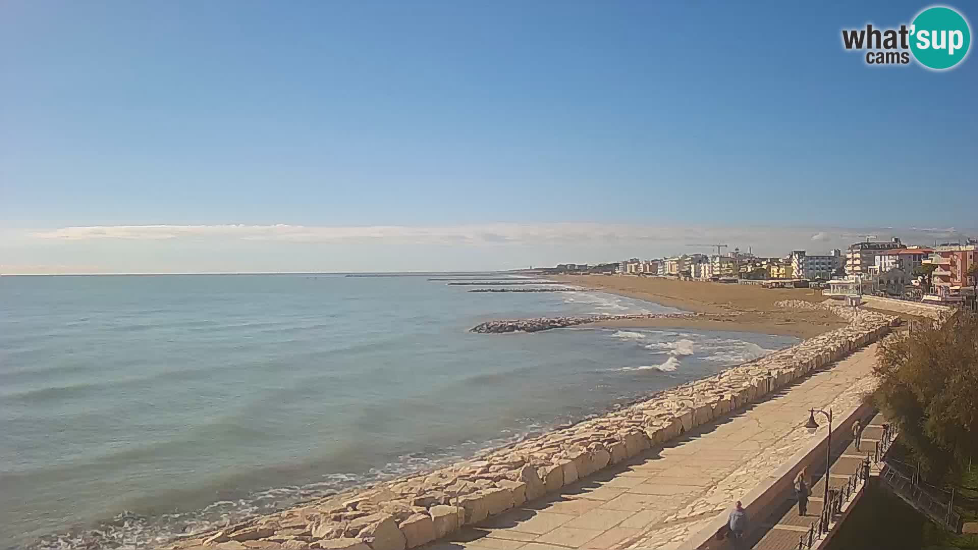 Web kamera Caorle Ponente – pogled sa “Marinai di Caorle”