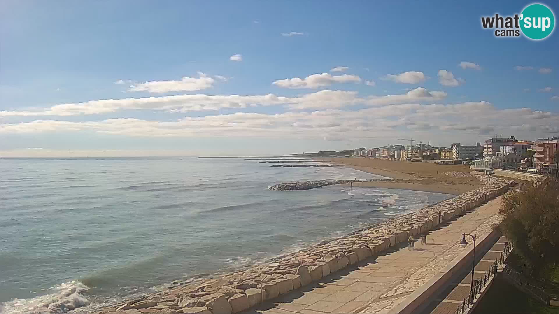 Webcam Caorle Ponente – panorama dall’ASS. Marinai di Caorle