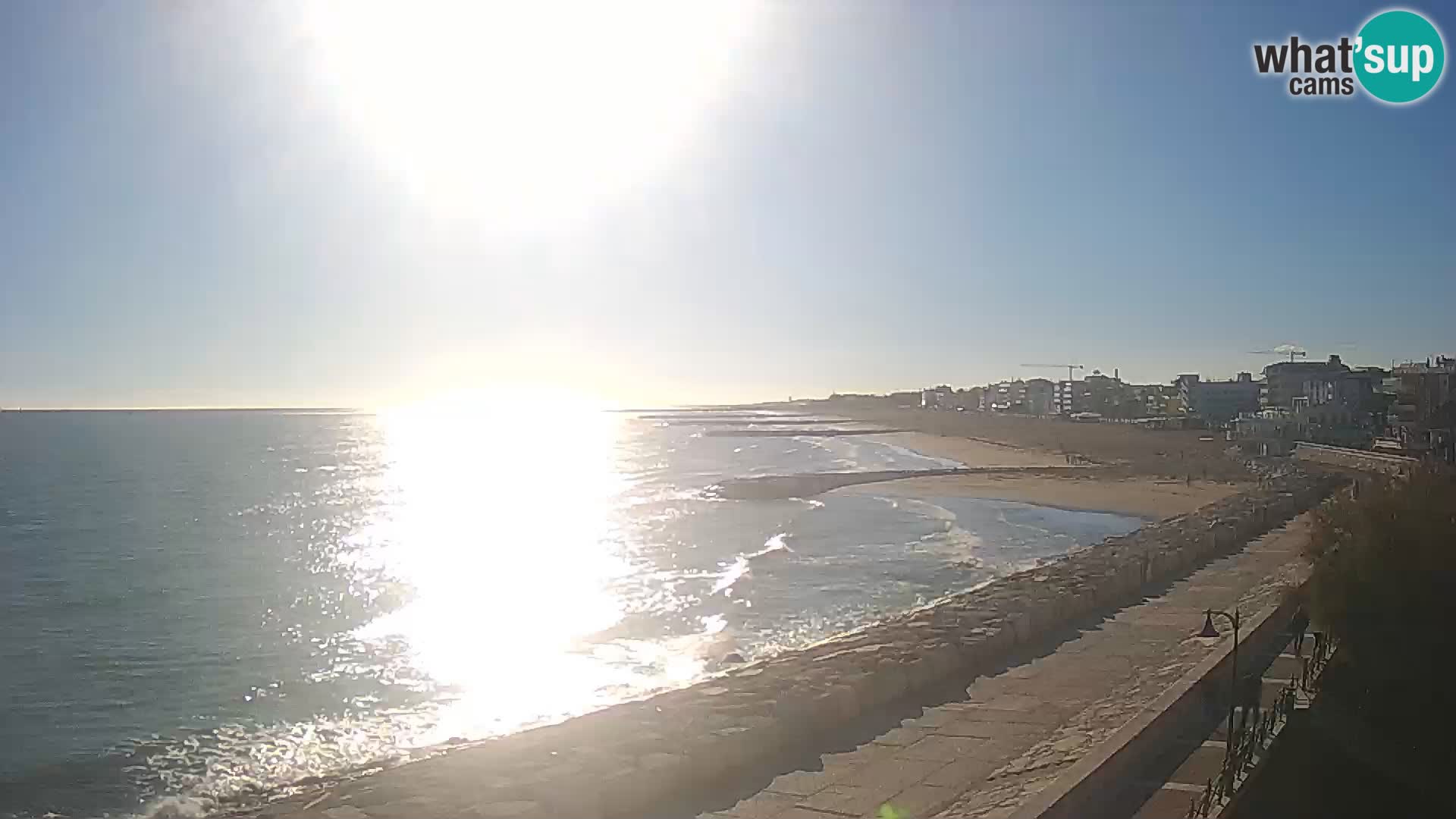 Webcam Caorle Ponente – panorama dall’ASS. Marinai di Caorle