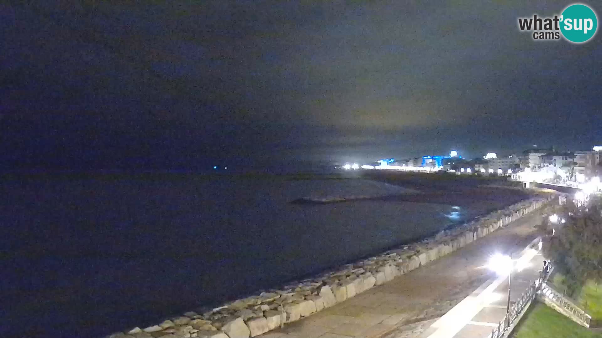 Webcam Caorle Ponente – Blick von Marinai di Caorle