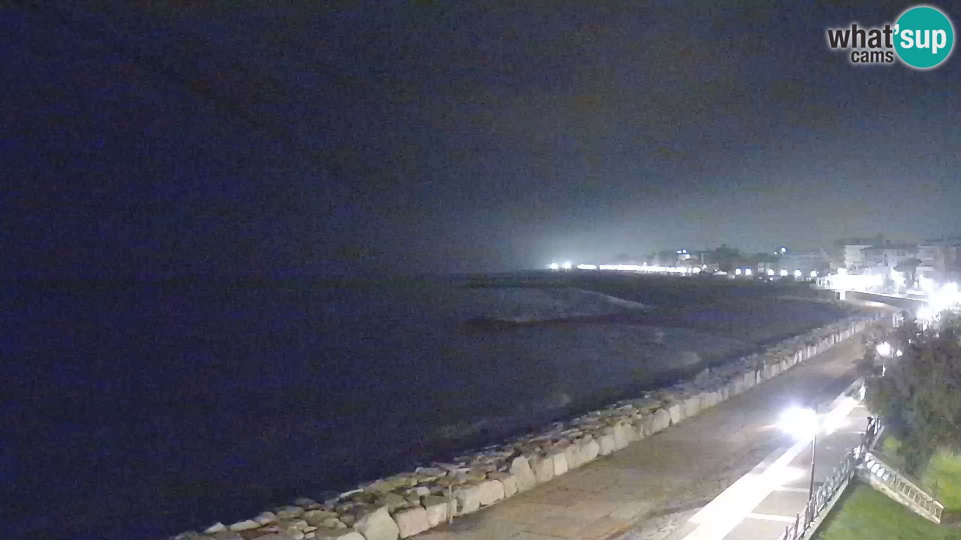 Webcam Caorle Ponente – Vue depuis les Marinai di Caorle