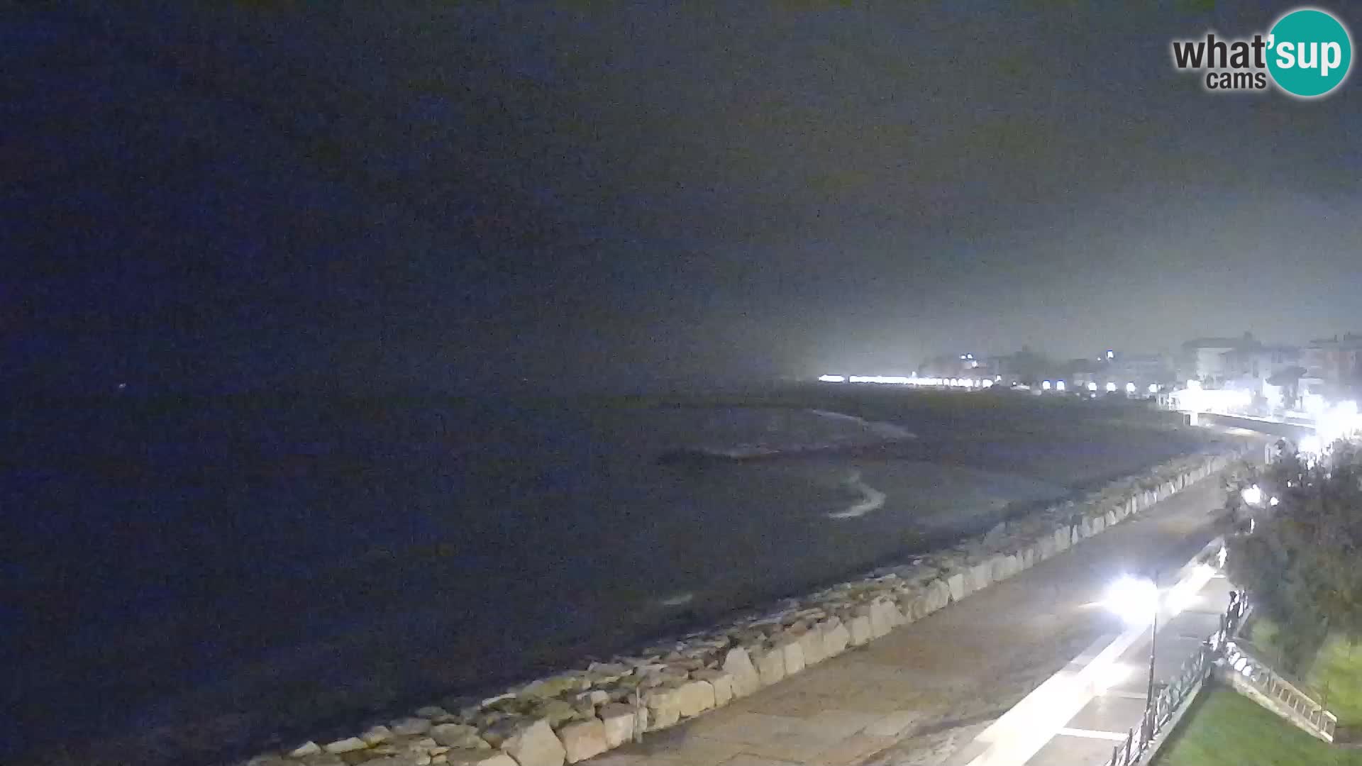 Webcam Caorle Ponente – Vue depuis les Marinai di Caorle