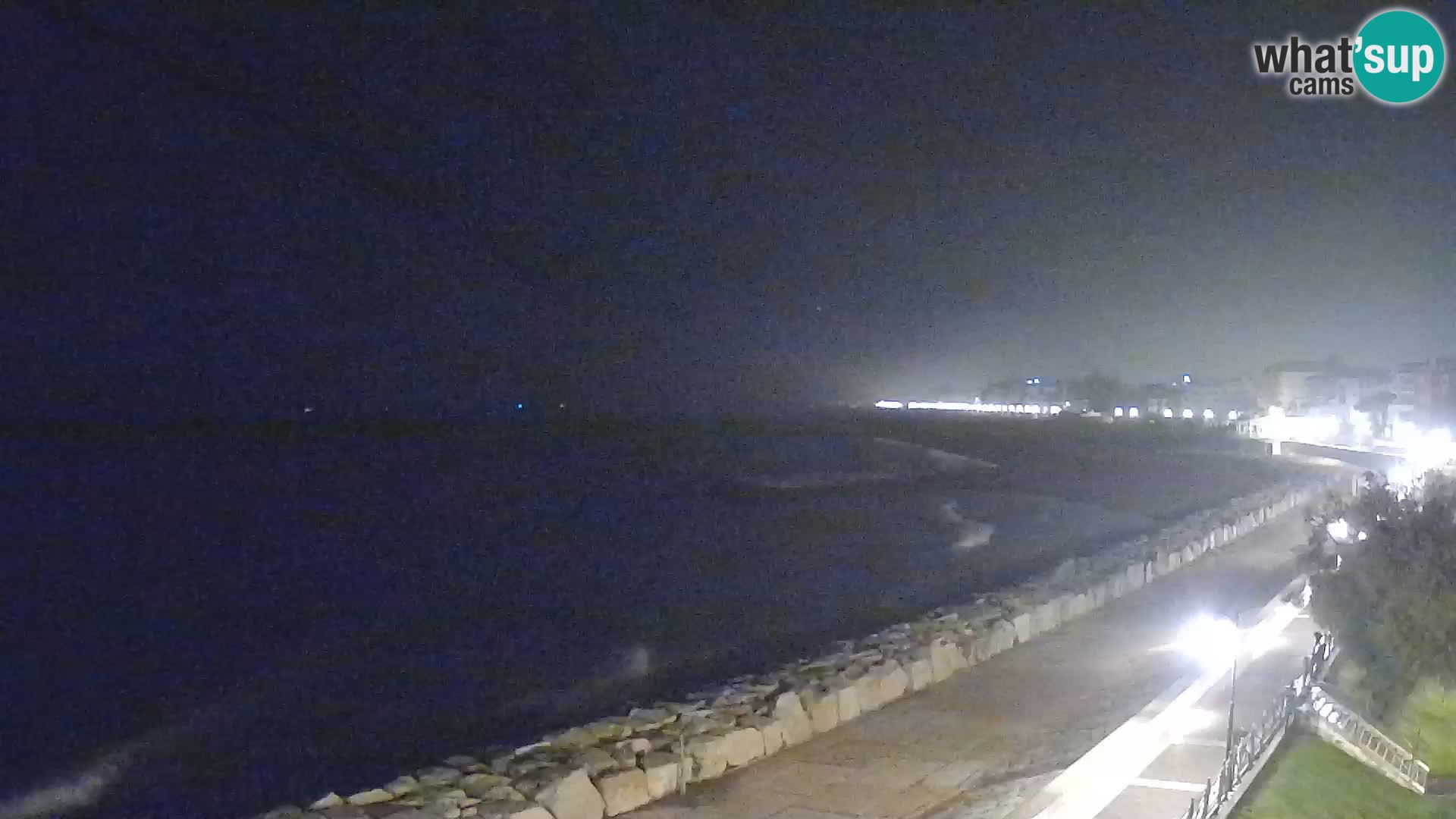 Webcam Caorle Ponente – Blick von Marinai di Caorle