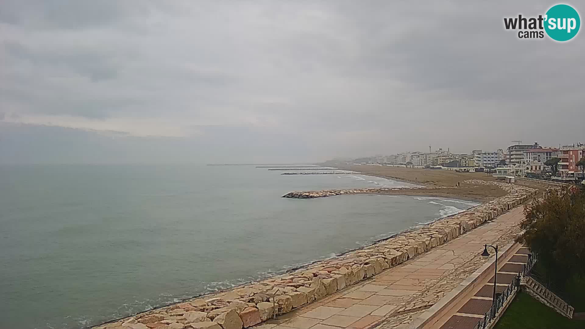 Webcam Caorle Ponente – Vista desde Marinai di Caorle
