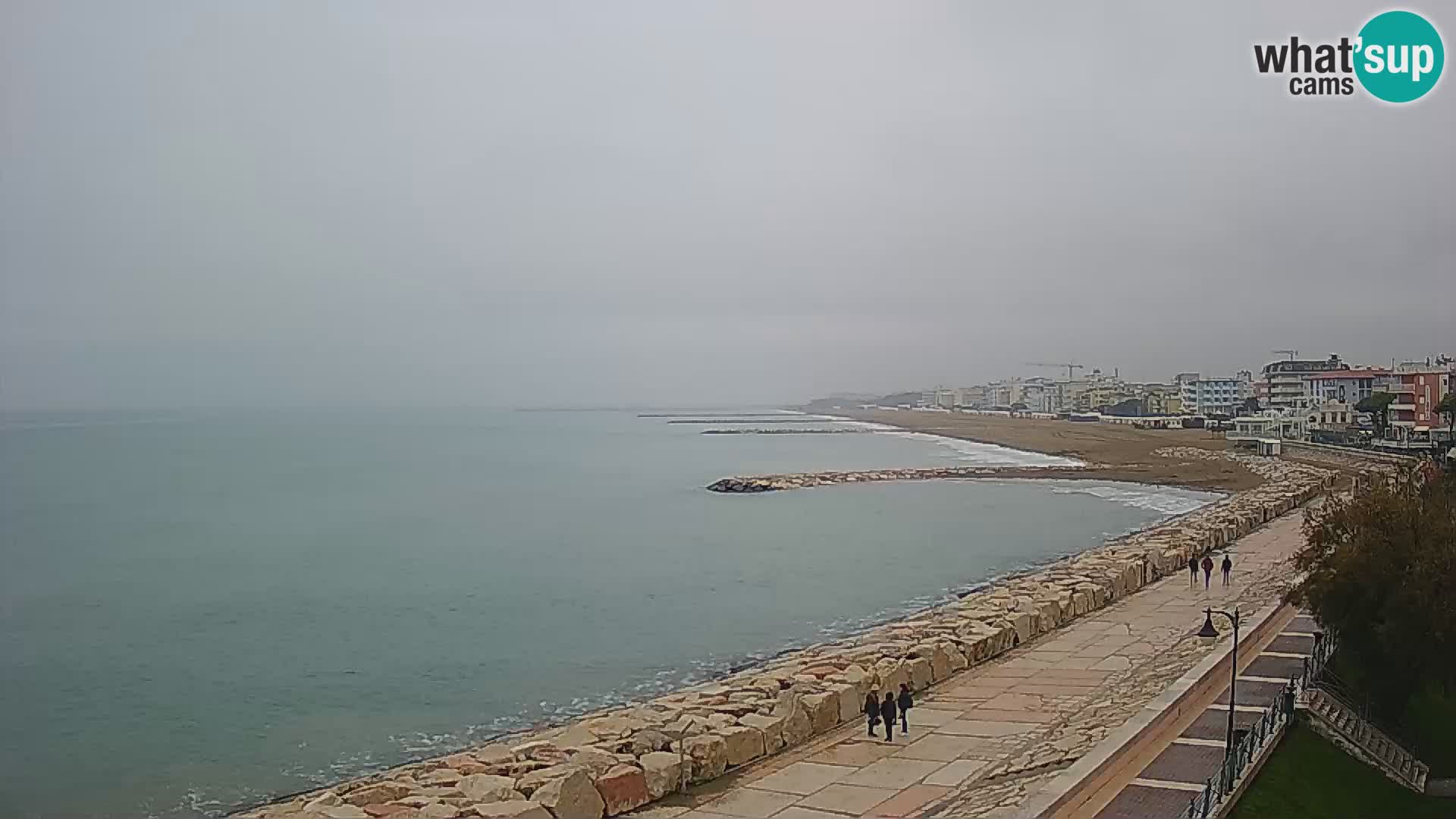 Webcam Caorle Ponente – Vue depuis les Marinai di Caorle