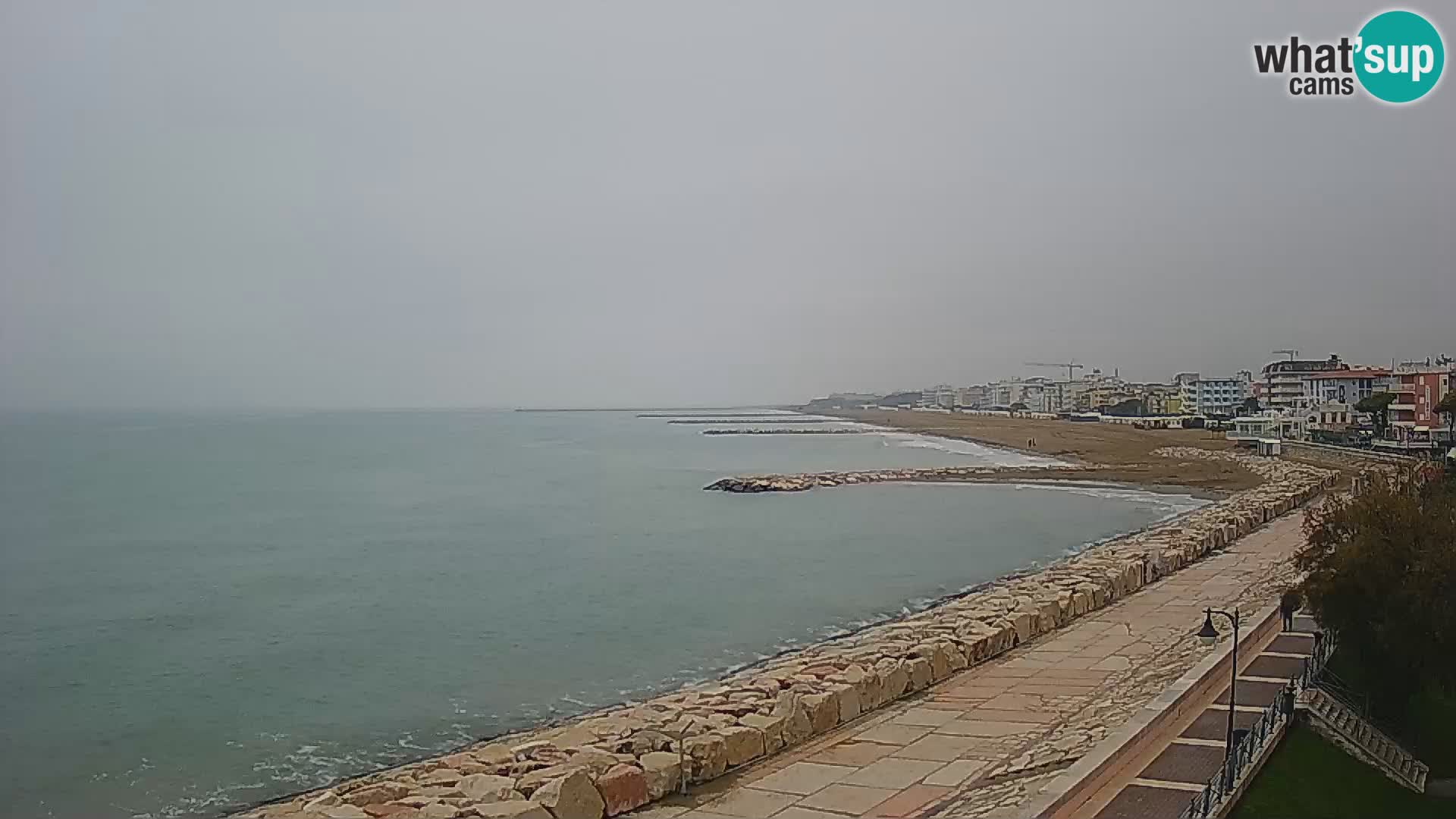 Webcam Caorle Ponente – Vista desde Marinai di Caorle