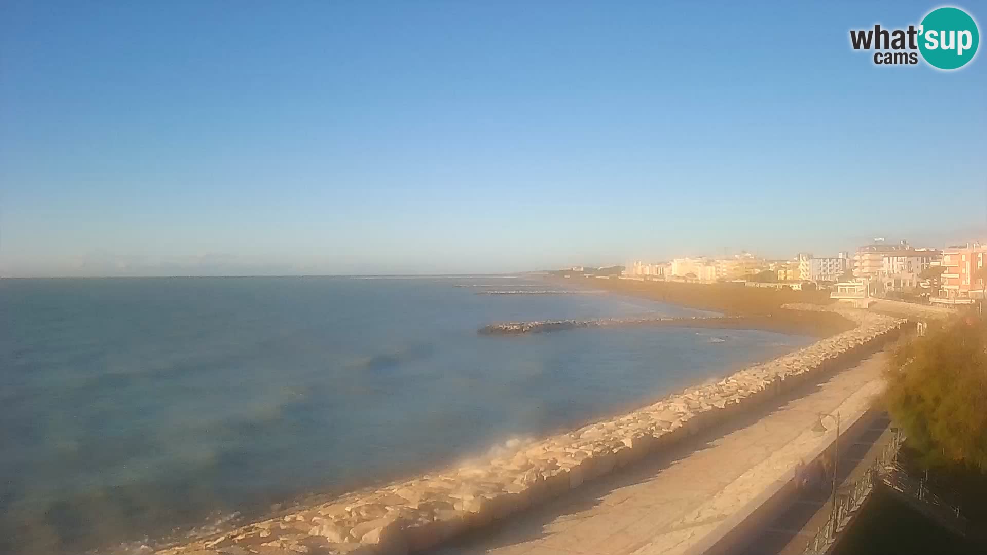 Kamera Caorle Ponente – Pogled iz “Marinai di Caorle”