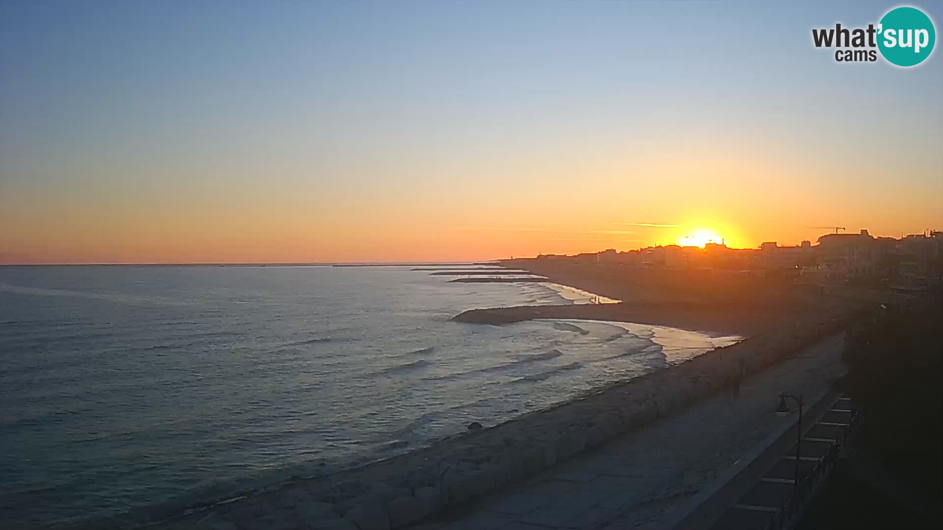 Kamera Caorle Ponente – Pogled iz “Marinai di Caorle”
