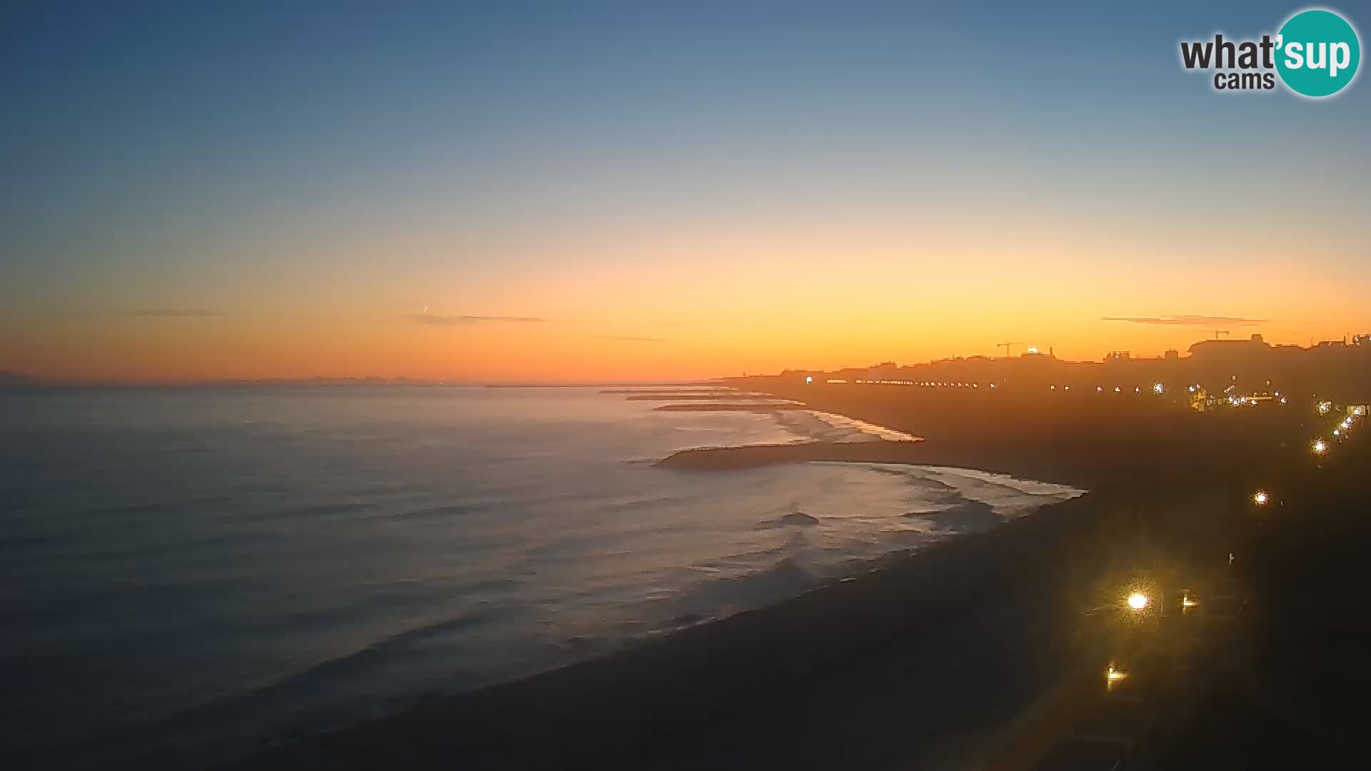 Webcam Caorle Ponente – View from Marinai di Caorle