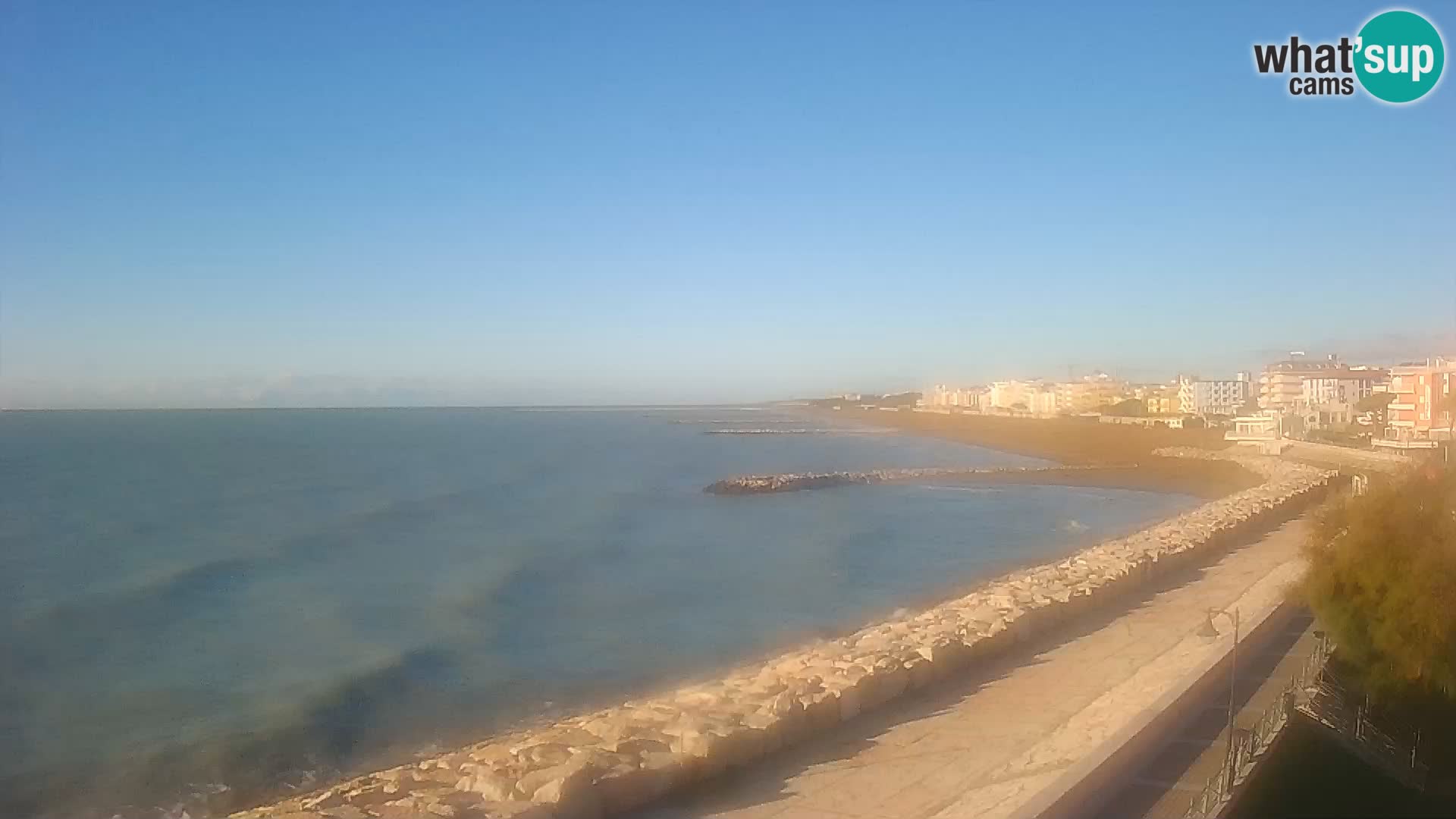 Webcam Caorle Ponente – panorama dall’ASS. Marinai di Caorle