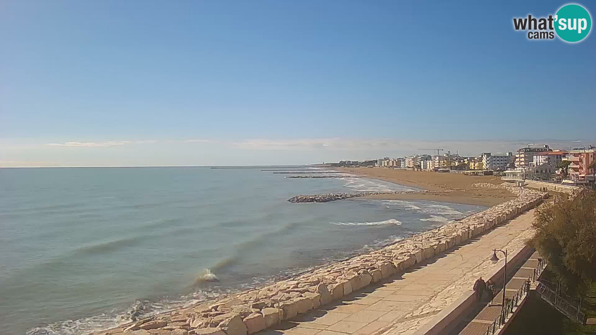 Webcam Caorle Ponente – panorama dall’ASS. Marinai di Caorle
