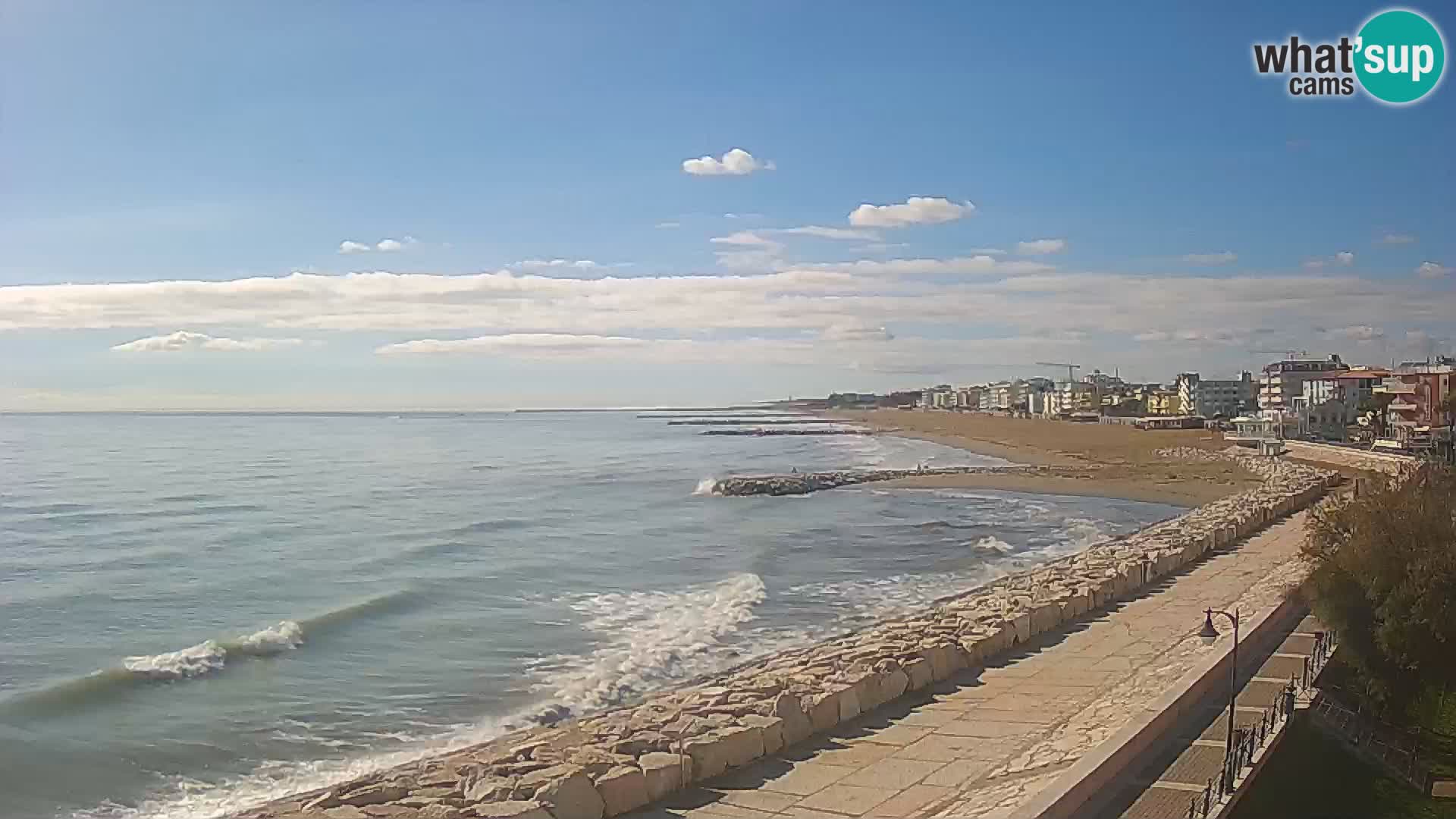 Webcam Caorle Ponente – View from Marinai di Caorle