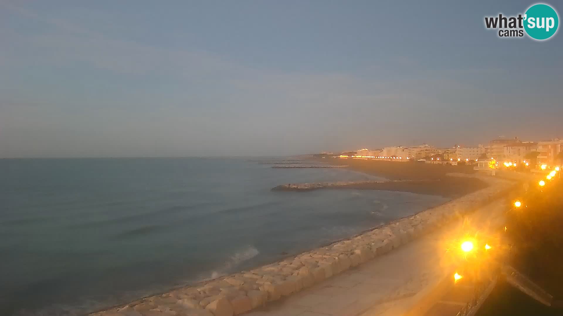 Webcam Caorle Ponente – Vista desde Marinai di Caorle