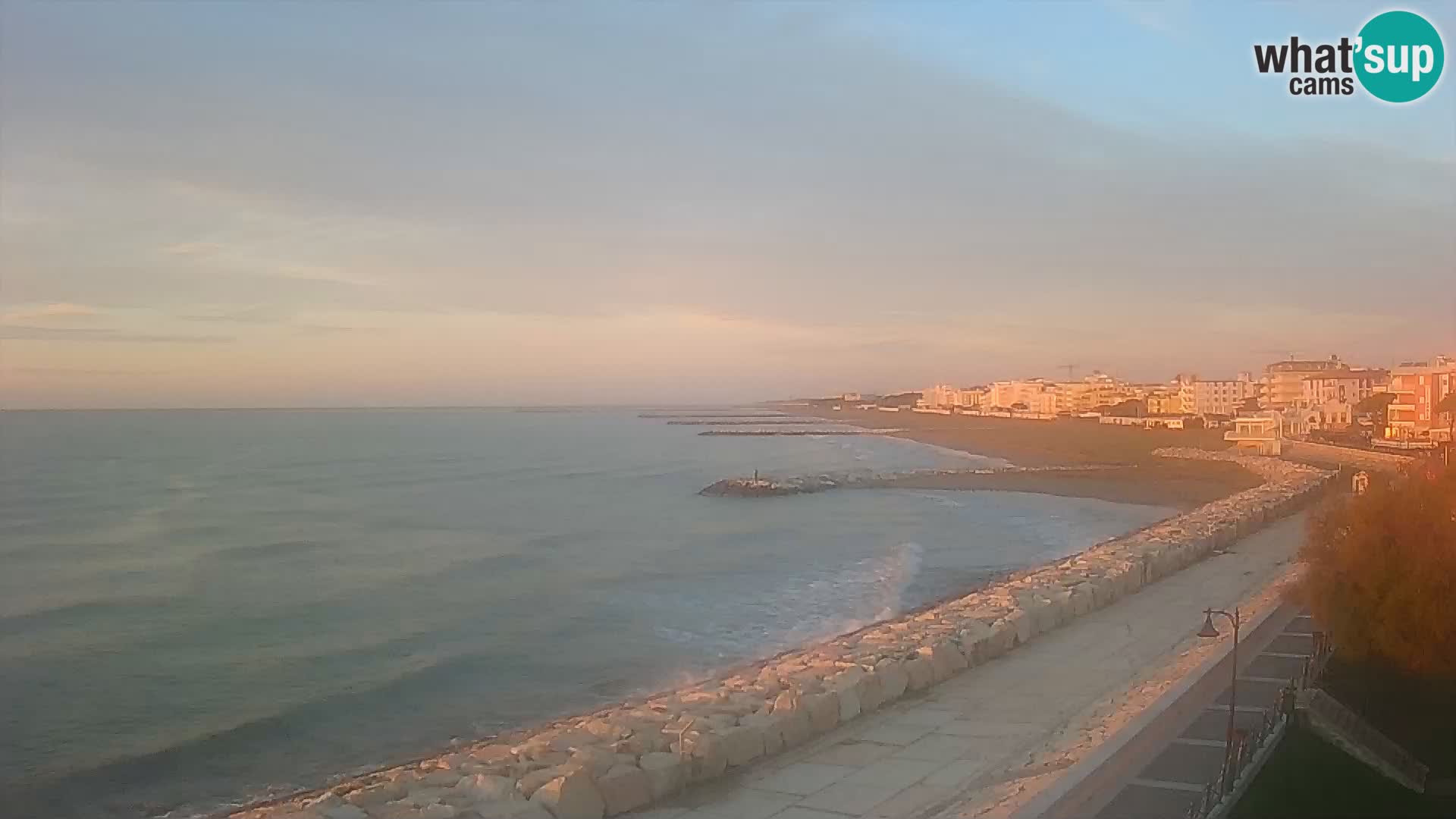 Webcam Caorle Ponente – View from Marinai di Caorle