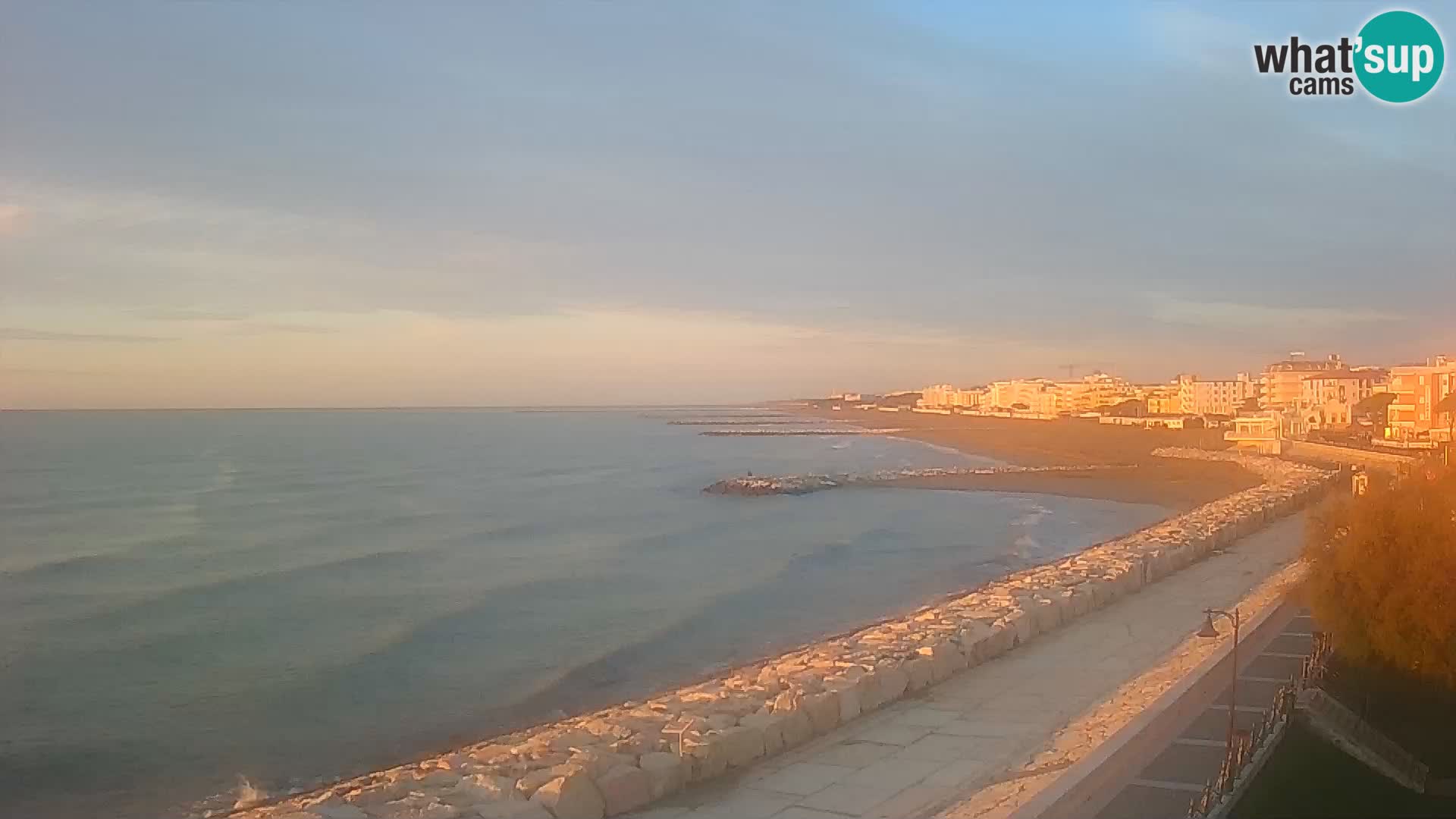 Kamera Caorle Ponente – Pogled iz “Marinai di Caorle”