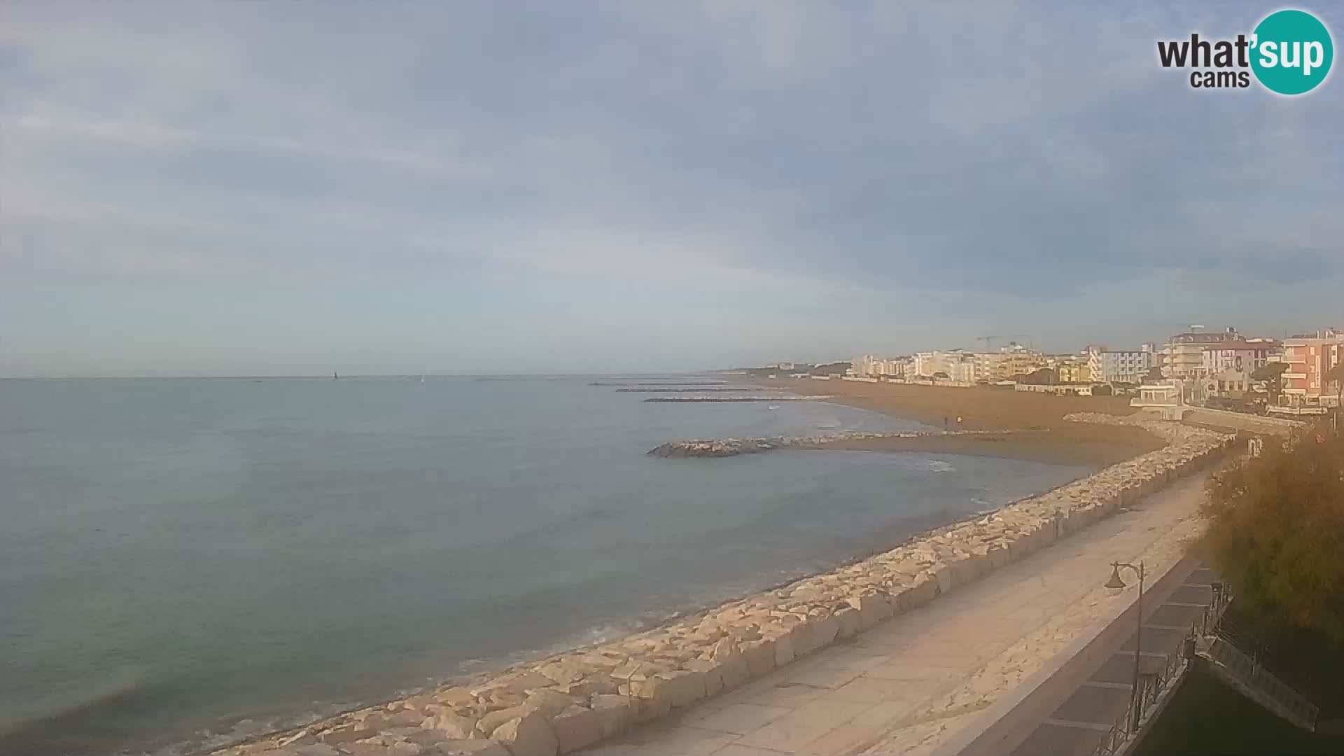 Webcam Caorle Ponente – View from Marinai di Caorle