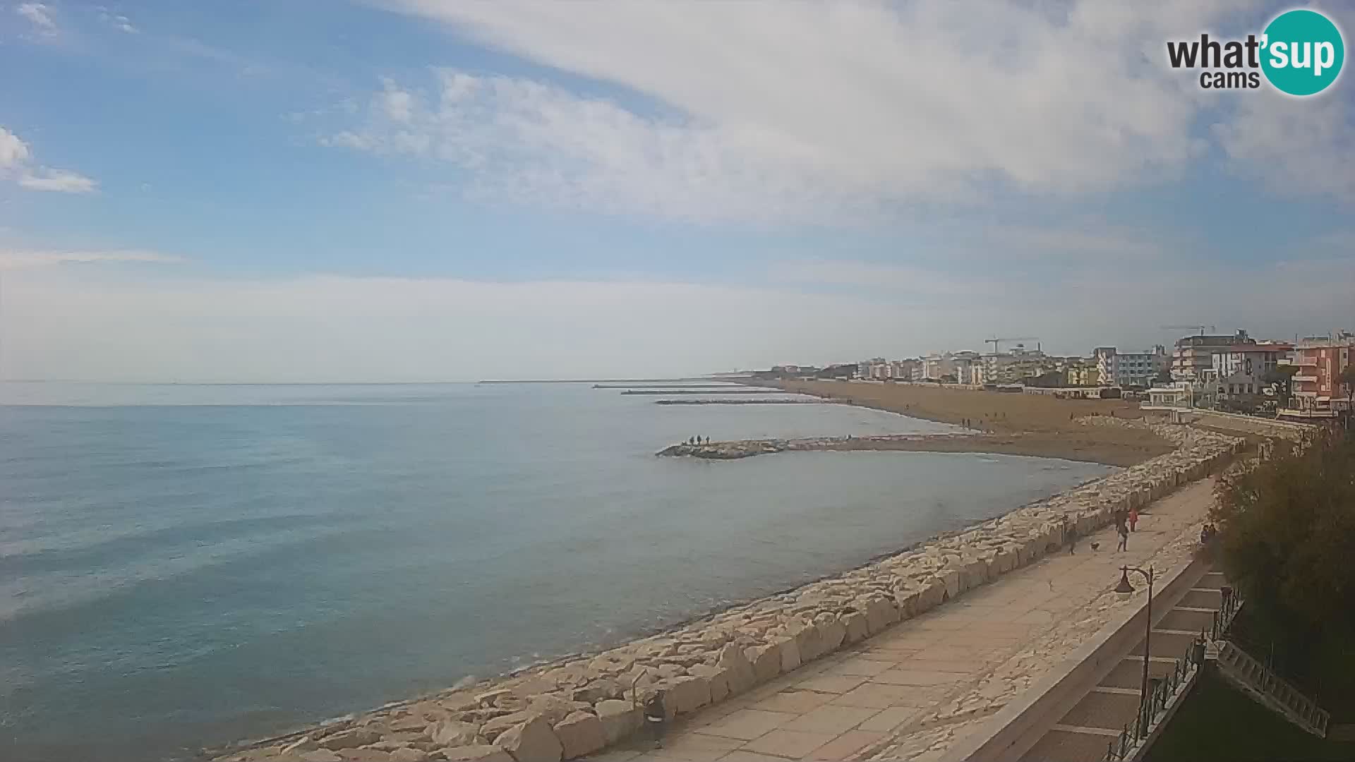 Webcam Caorle Ponente – panorama dall’ASS. Marinai di Caorle