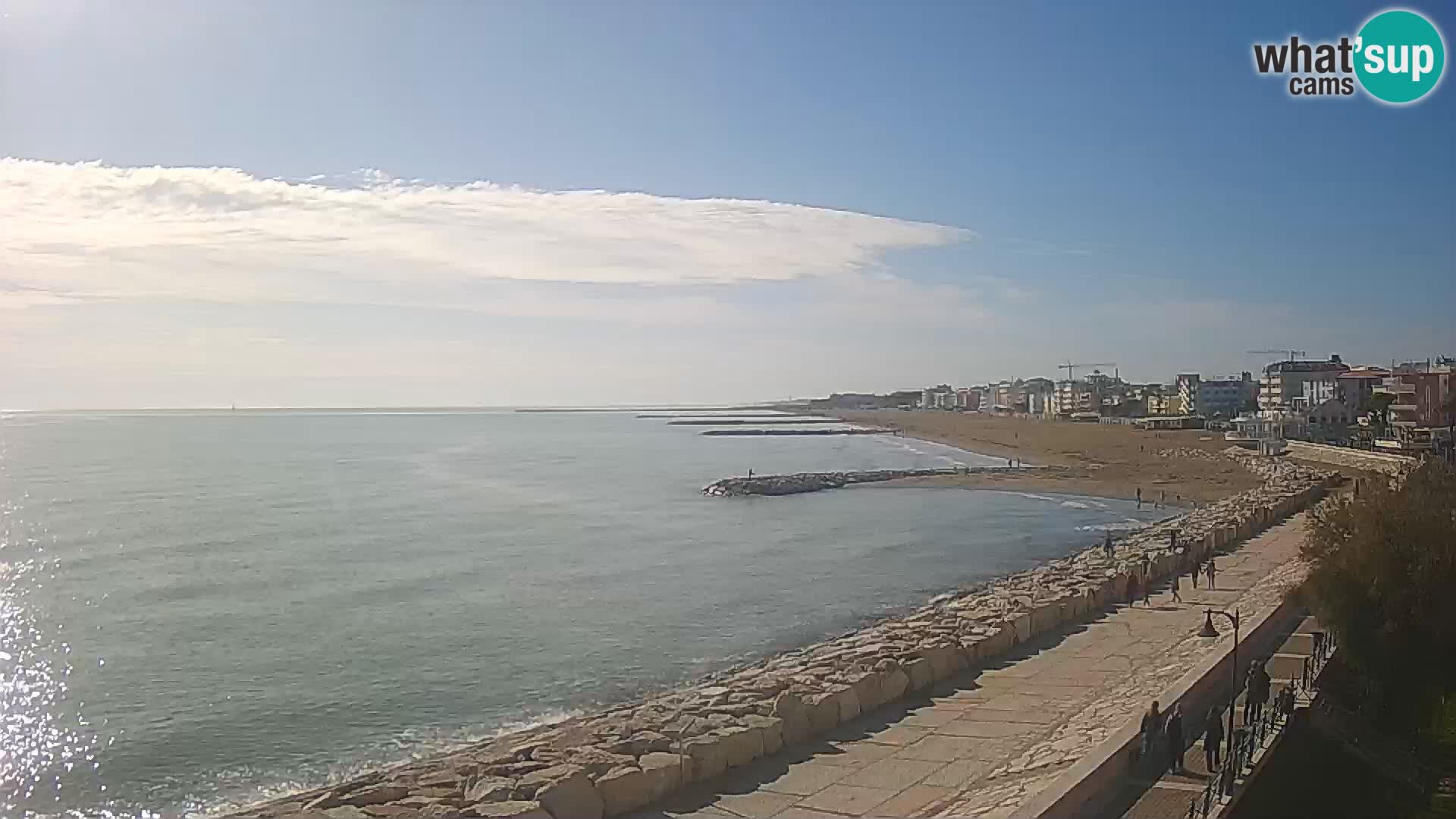Webcam Caorle Ponente – View from Marinai di Caorle