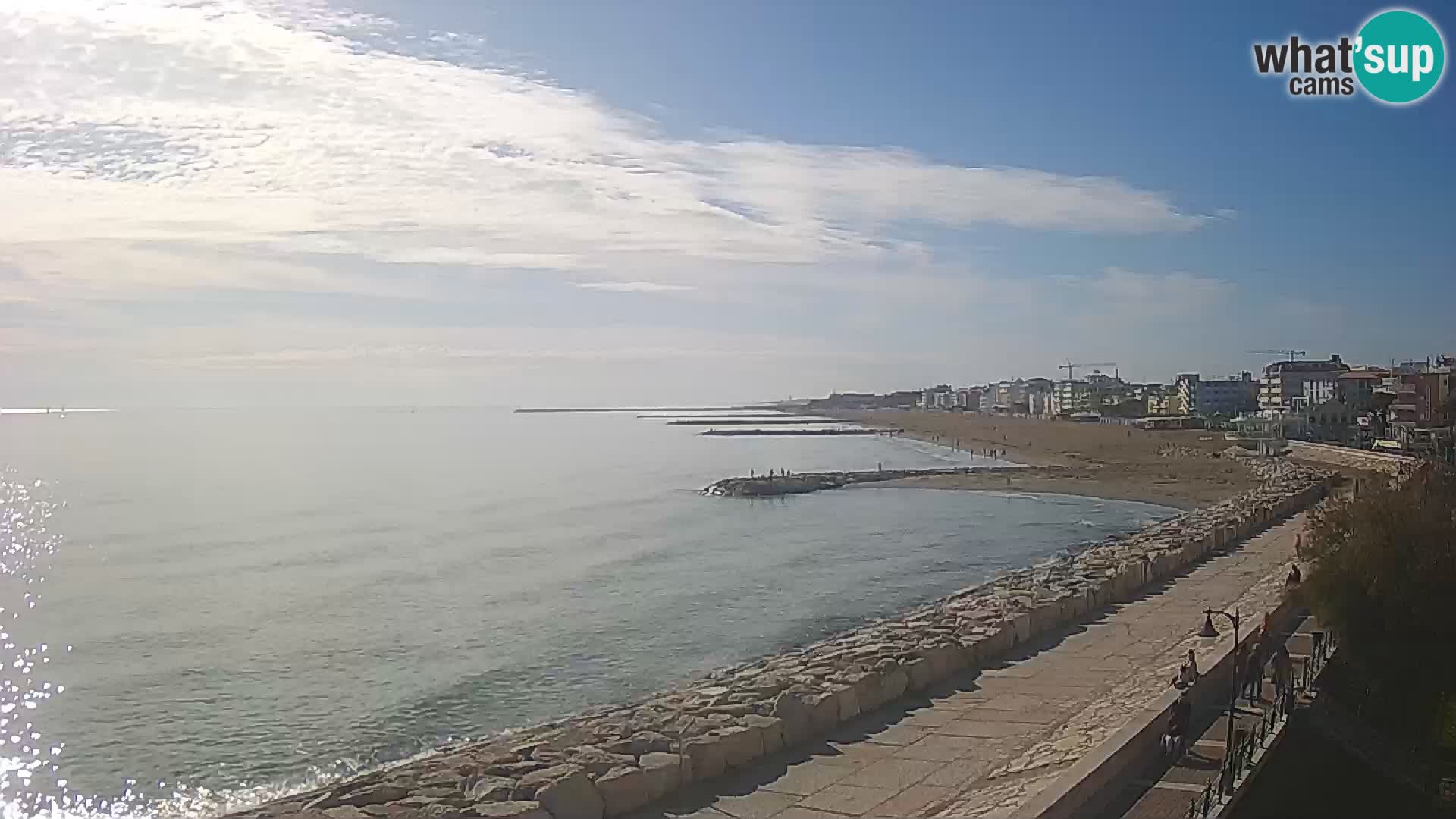 Webcam Caorle Ponente – Vista desde Marinai di Caorle