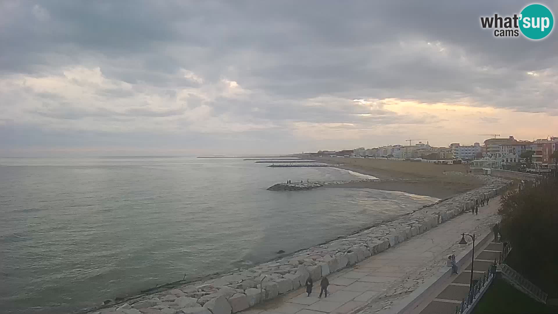 Webcam Caorle Ponente – View from Marinai di Caorle