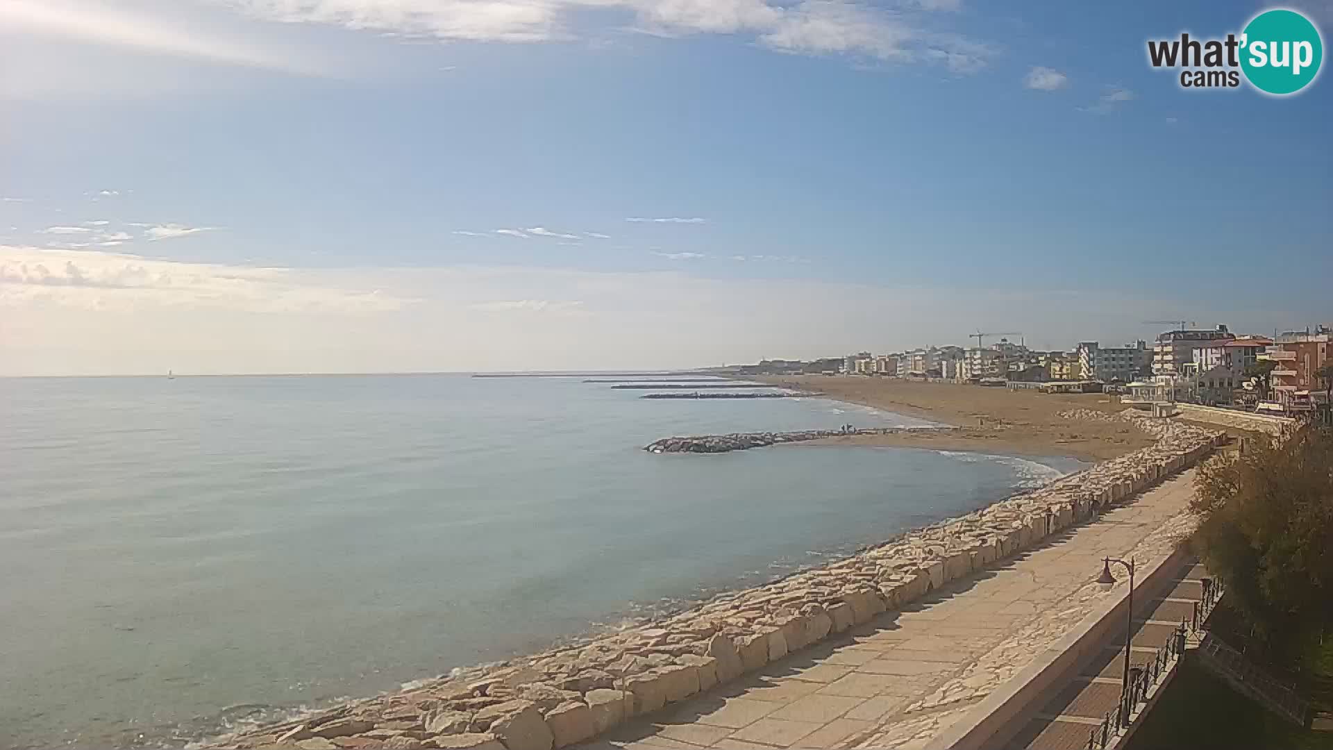 Webcam Caorle Ponente – Vista desde Marinai di Caorle