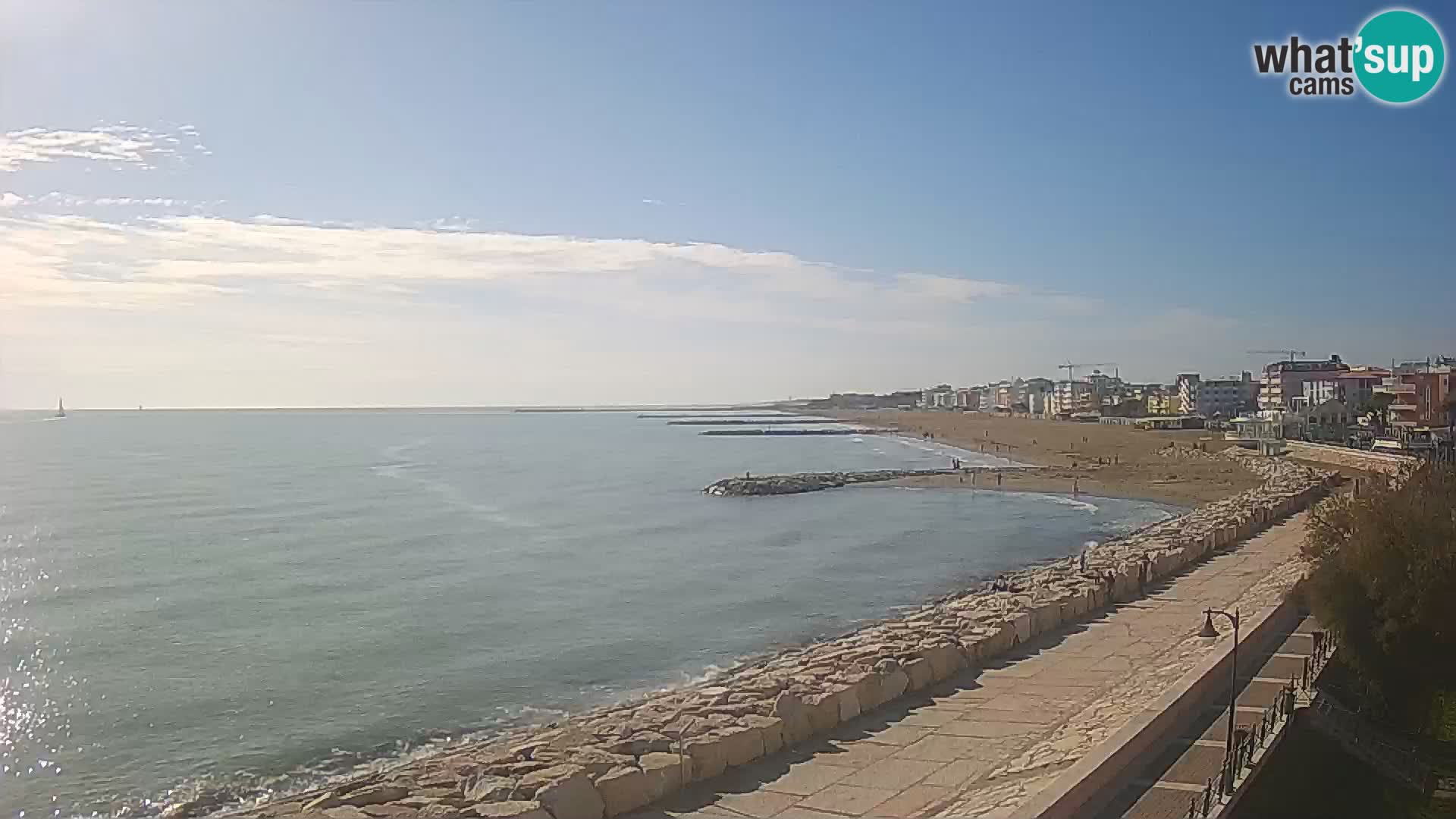 Kamera Caorle Ponente – Pogled iz “Marinai di Caorle”