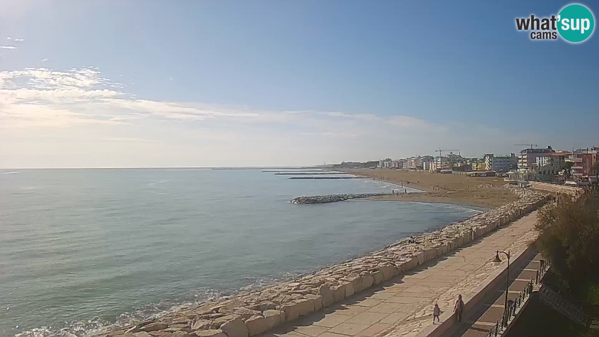 Webcam Caorle Ponente – View from Marinai di Caorle