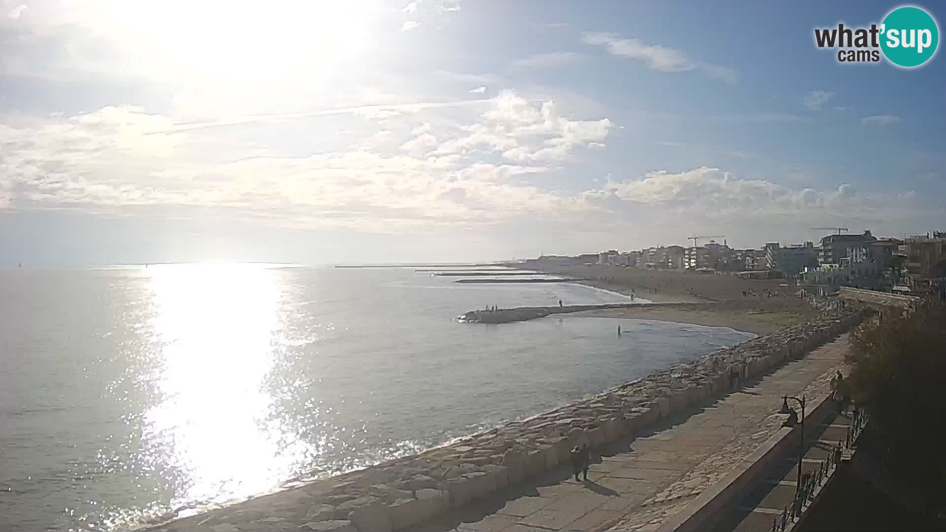 Webcam Caorle Ponente – Vista desde Marinai di Caorle