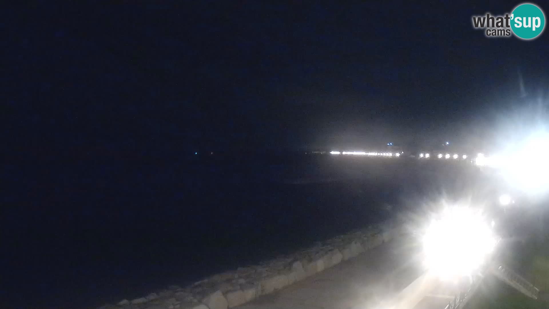 Webcam Caorle Ponente – Blick von Marinai di Caorle