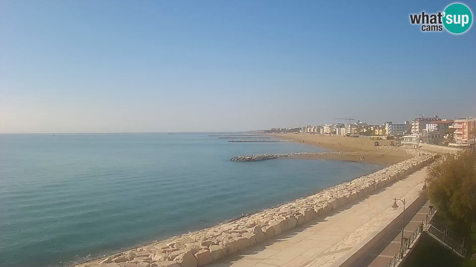 Webcam Caorle Ponente – panorama dall’ASS. Marinai di Caorle