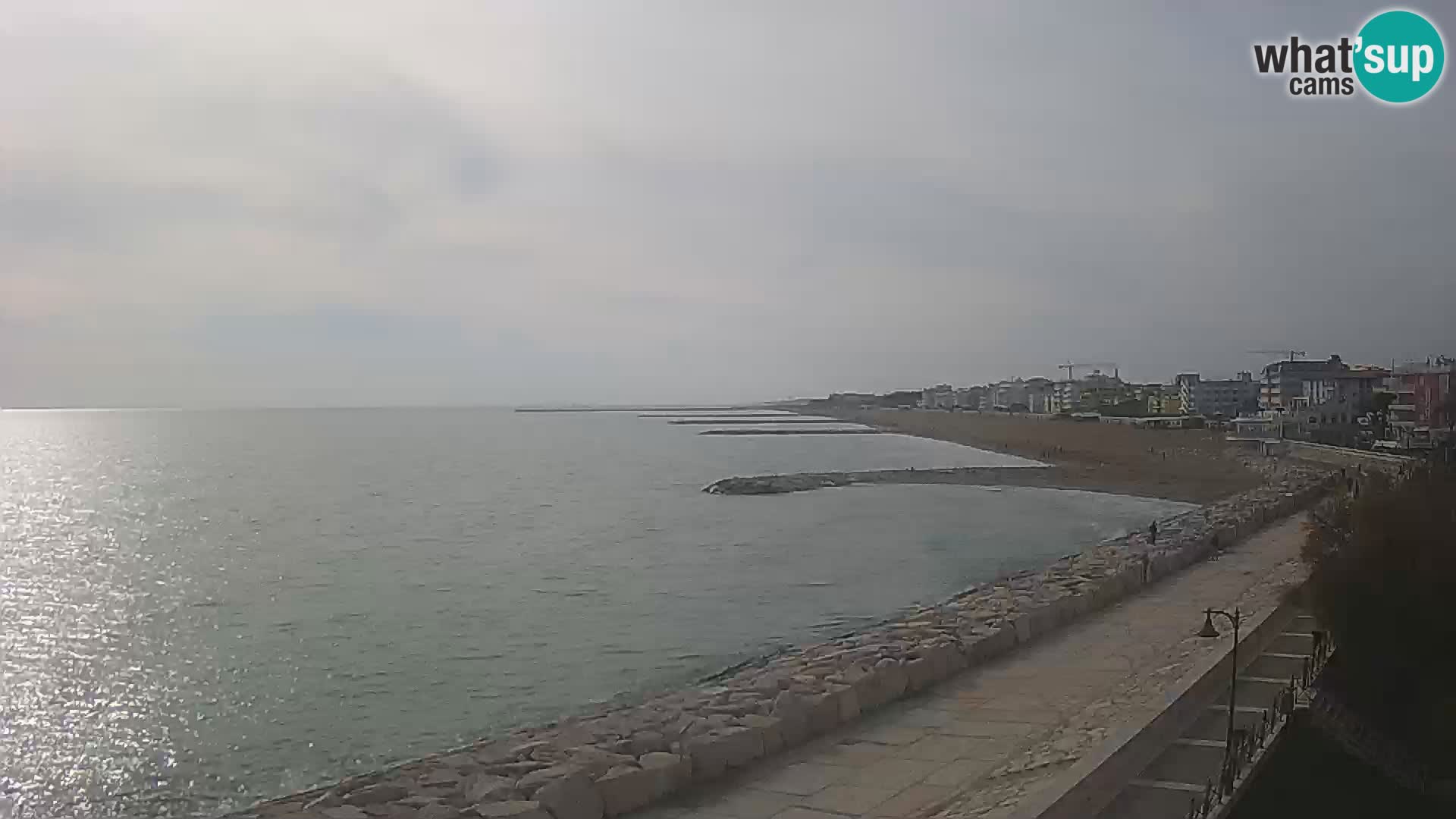 Webcam Caorle Ponente – Blick von Marinai di Caorle