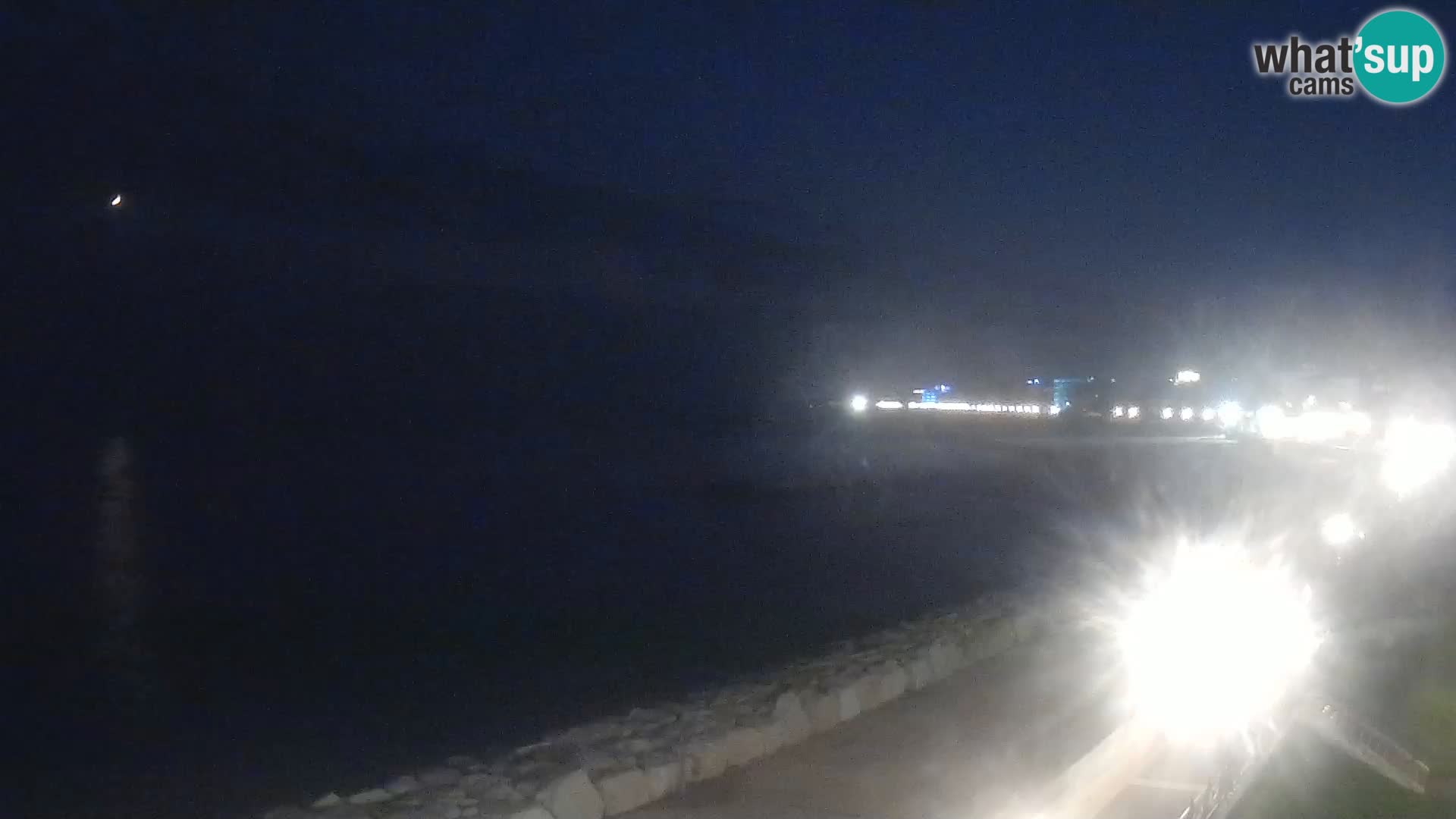Webcam Caorle Ponente – Blick von Marinai di Caorle